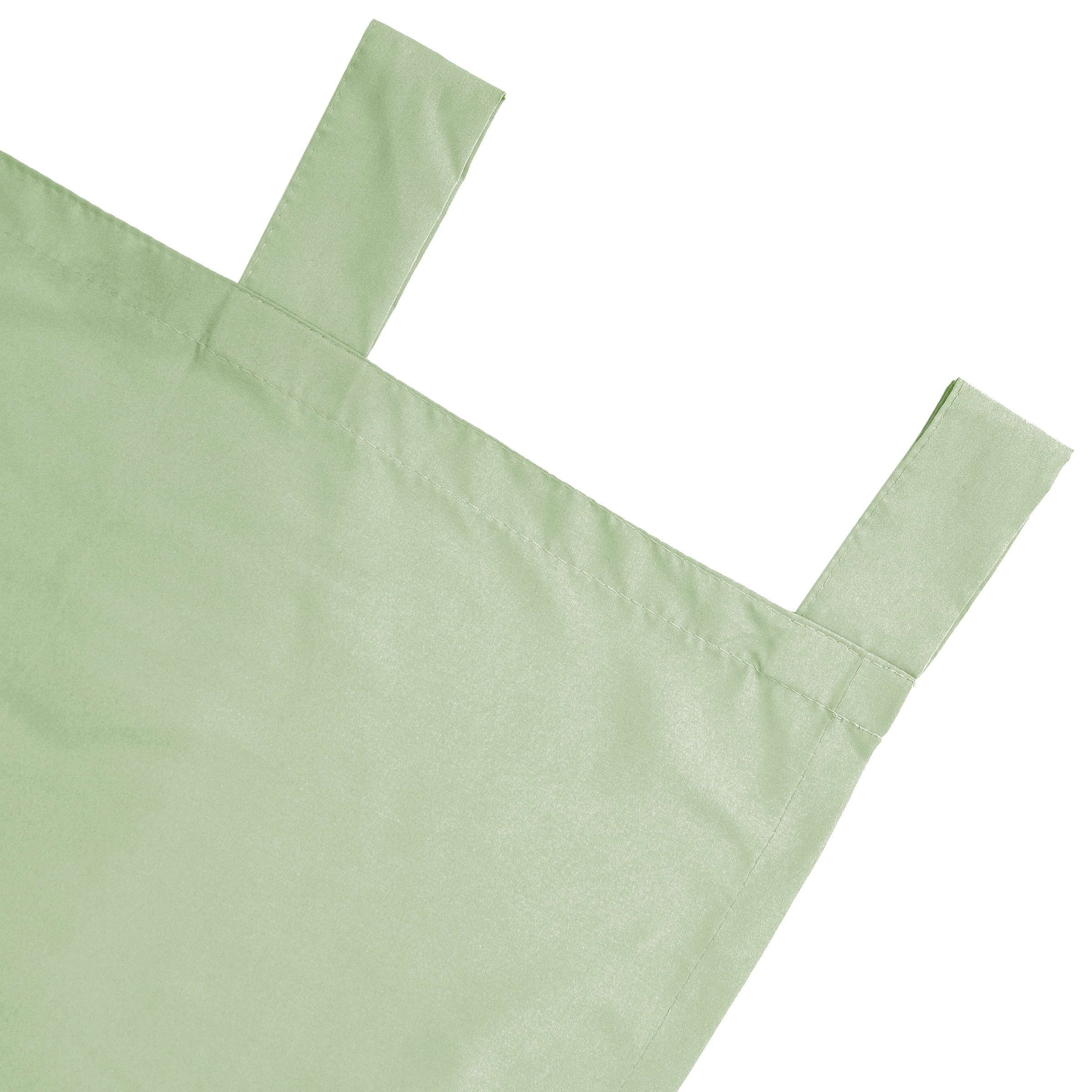 GOODproduct Rideau »Raja mit Schlaufen, 2er Pack, blickdicht, Topseller« Boucles 2 cuis tlg. lot de 2, best-seller, uni, moderne, microfibre facile d'entretien