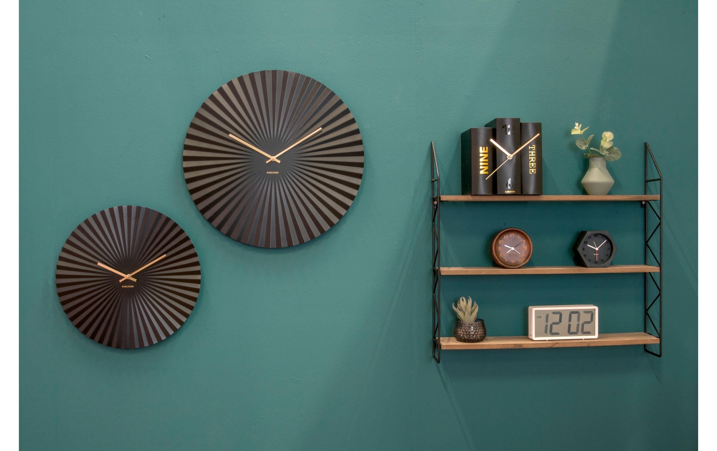 Karlsson Wanduhr »Sensu XL 50 cm«