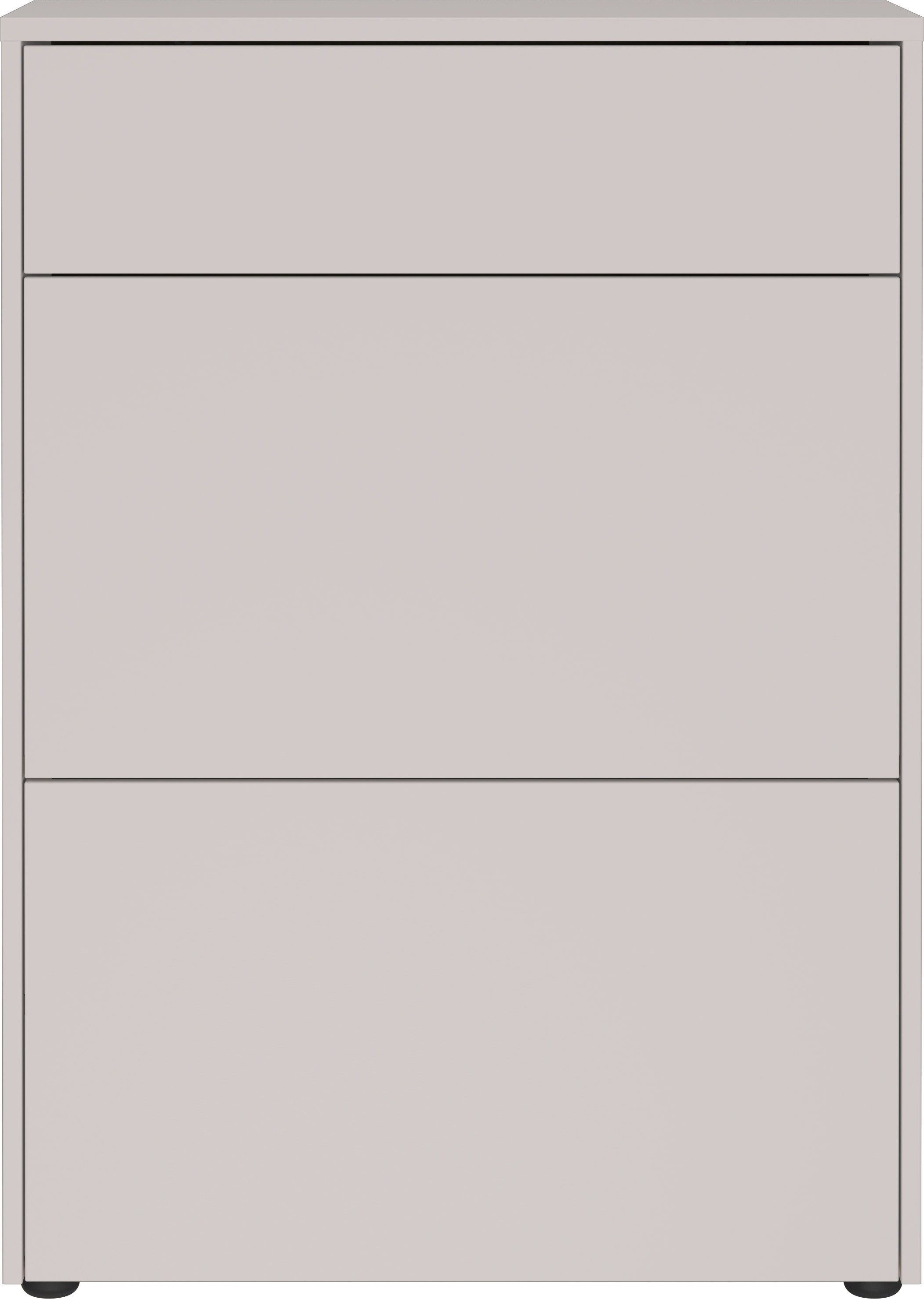 GERMANIA Armoire à chaussures »Binetto« 1 cuis tlg. Schuhschrank mit einer Schublade, zwei Klappen und Push-to-open Tech.