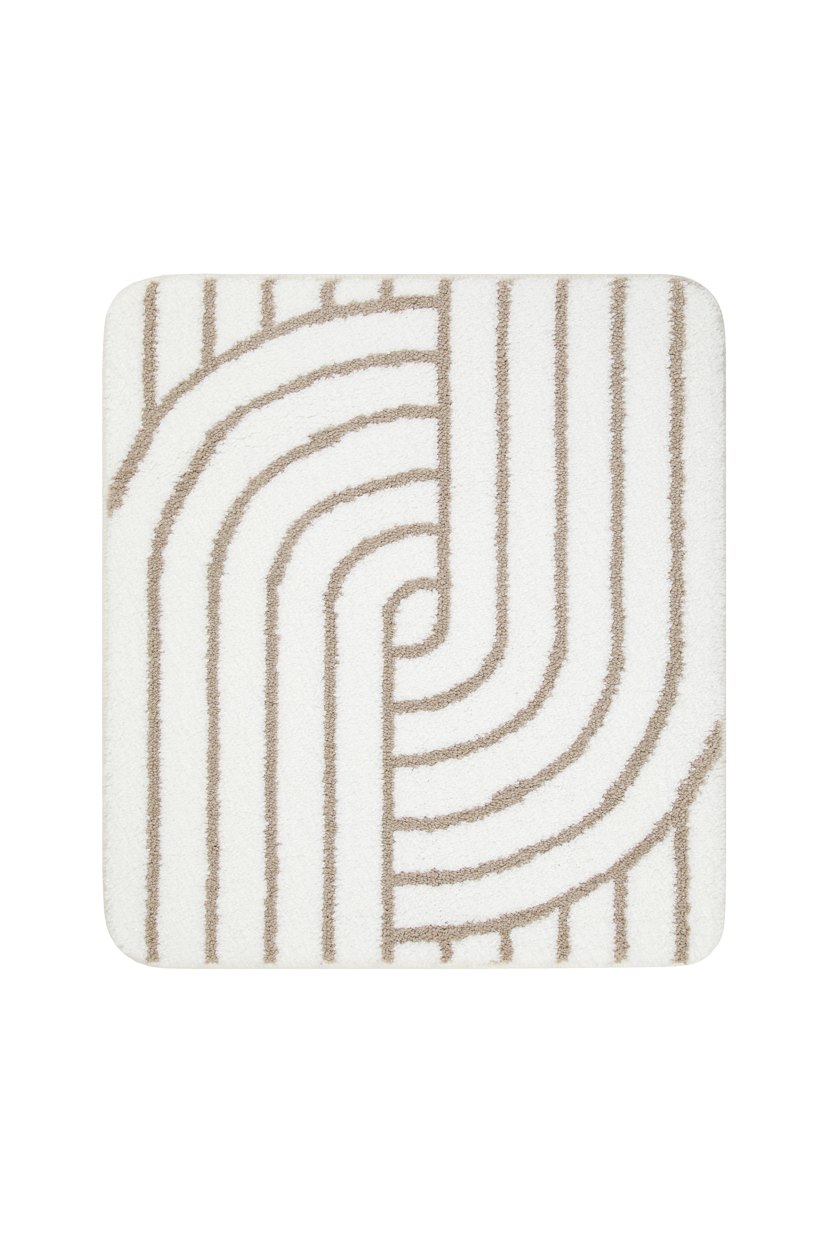 Wecon home Basics Tapis de bain »Hilda« Höhe 15 mm waschbar, rutschfest, strapazierfähig, pflegeleicht mit Retro Muster