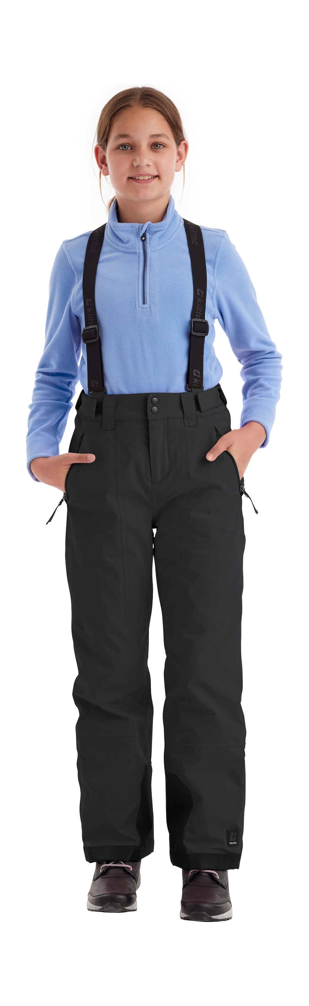 Killtec Skihose »Girls Skihose 242«  Wasserdicht, atmungsaktiv, abnehmbare Träger, rutschfester Schneefang
