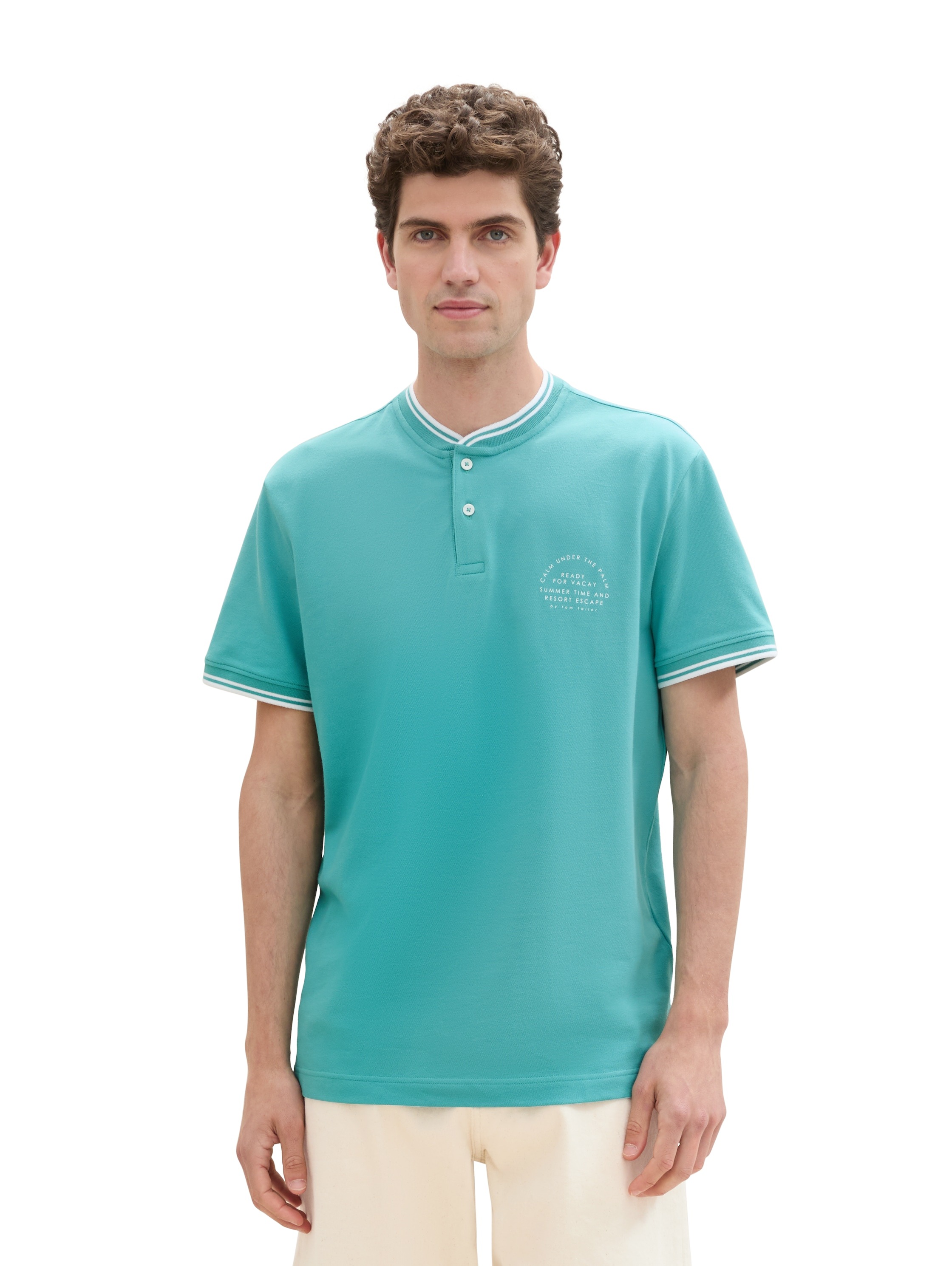 TOM TAILOR Polo , mit Print
