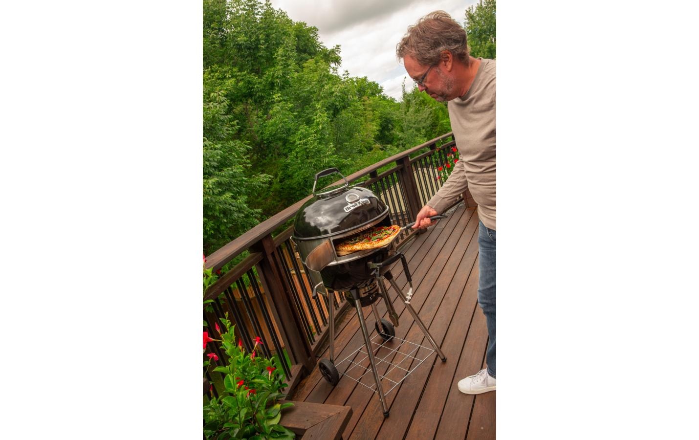 Broil King Grillrosteinsatz »King Do more Culinary Ring Kettle 57« Edelstahl Erweiterungsring für Grill