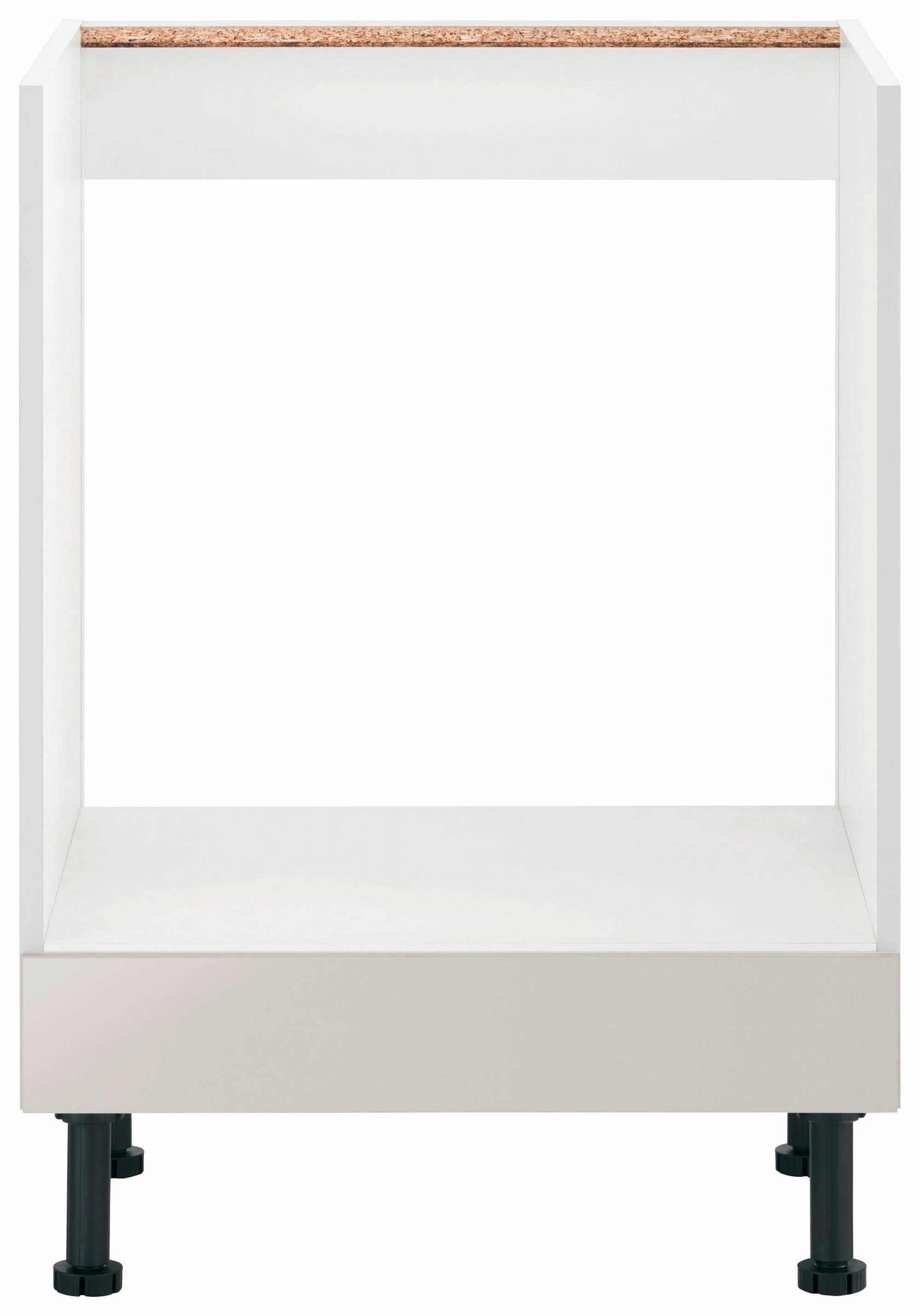 wiho Küchen Herdumbauschrank »Nisos« 60 cm breit, mit verstellbaren Füssen, ohne Arbeitsplatte