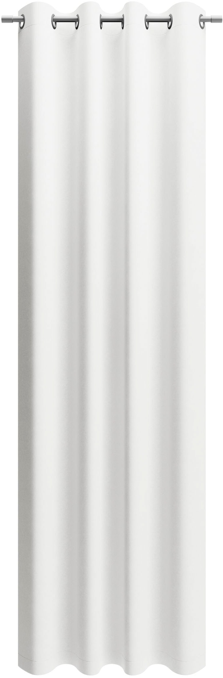 Neutex for you! Rideau »BELMONDO« Oeillets 1 cuis tlg. Uni mit samtiger Oberfläche, nach Mass