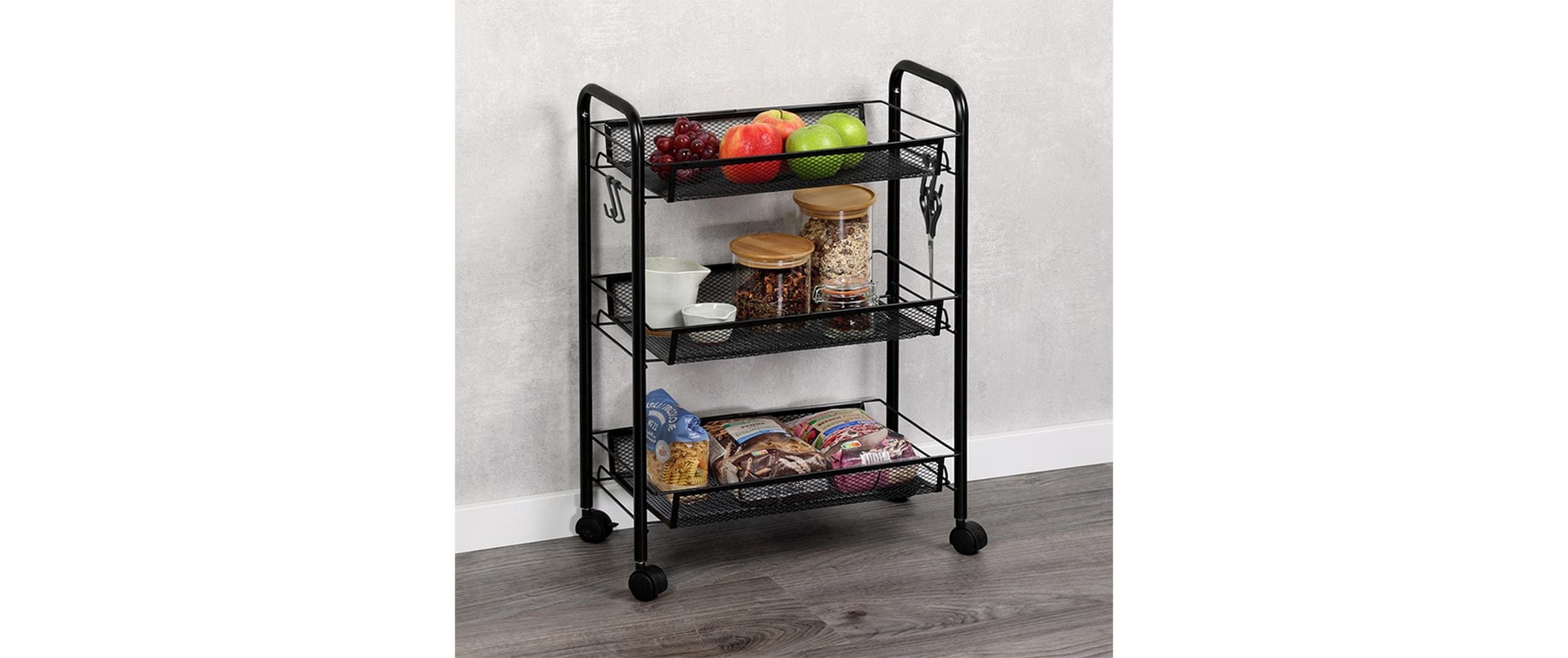 KESPER® Chariot de cuisine »Küchenwagen, Metall« 1 cuis tlg.