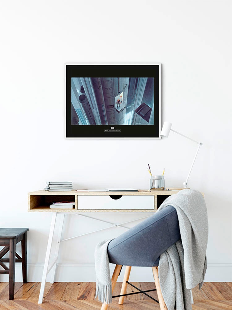 Komar Image »Star Wars Classic RMQ Escape Plan« 1 cuis tlg. Wandbild zur Dekoration im Kinderzimmer - ohne Rahmen