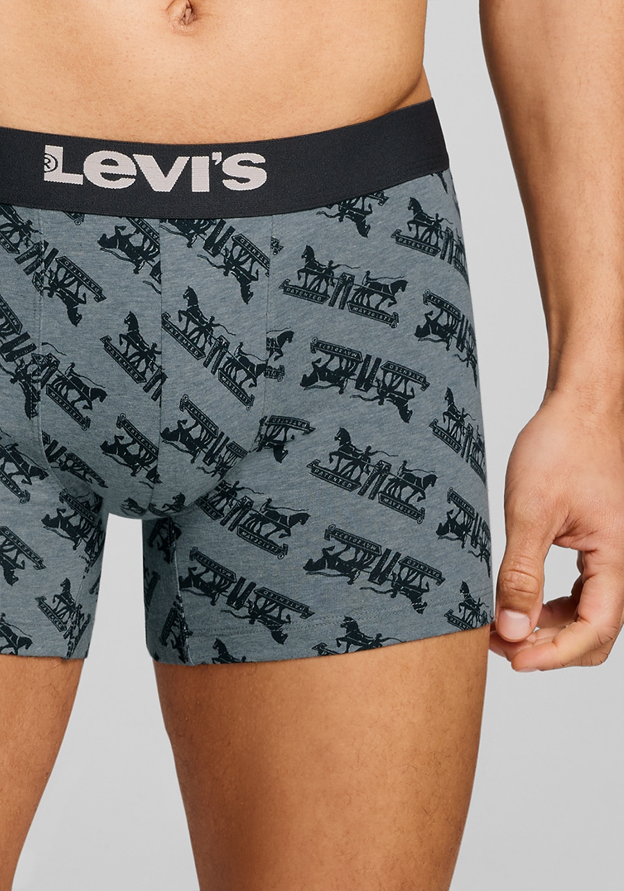 Levi's® Boxershorts »LEVIS MEN GIFT HORSE PULL BOXER BRIEF 3P« 3er Pack, 