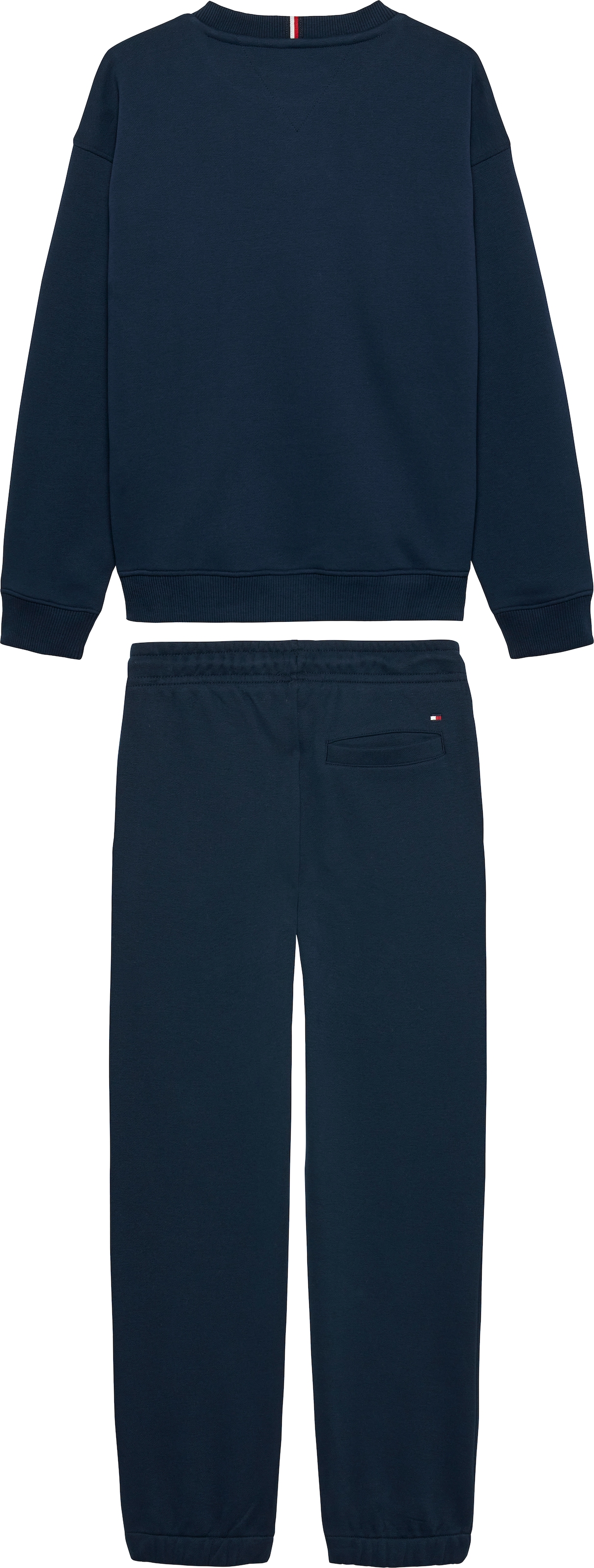 Tommy Hilfiger T-shirt à manches longues & pantalon »MINI CORP C-NECK SWEATSHIRT SET« 2 cuis tlg. Kinder bis 16 Jahre