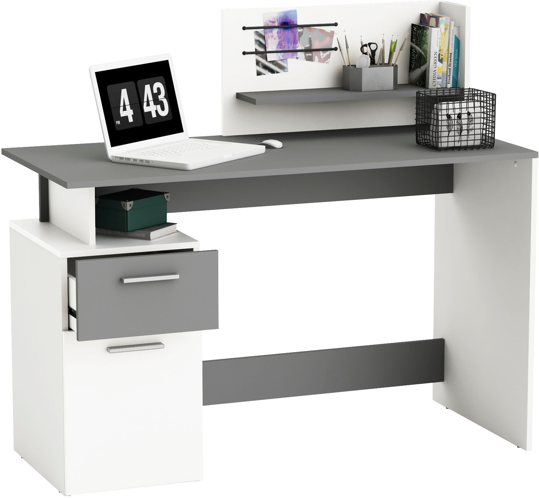 Demeyere GROUP Bureau »Platon« Bureau avec équipement fonctionnel