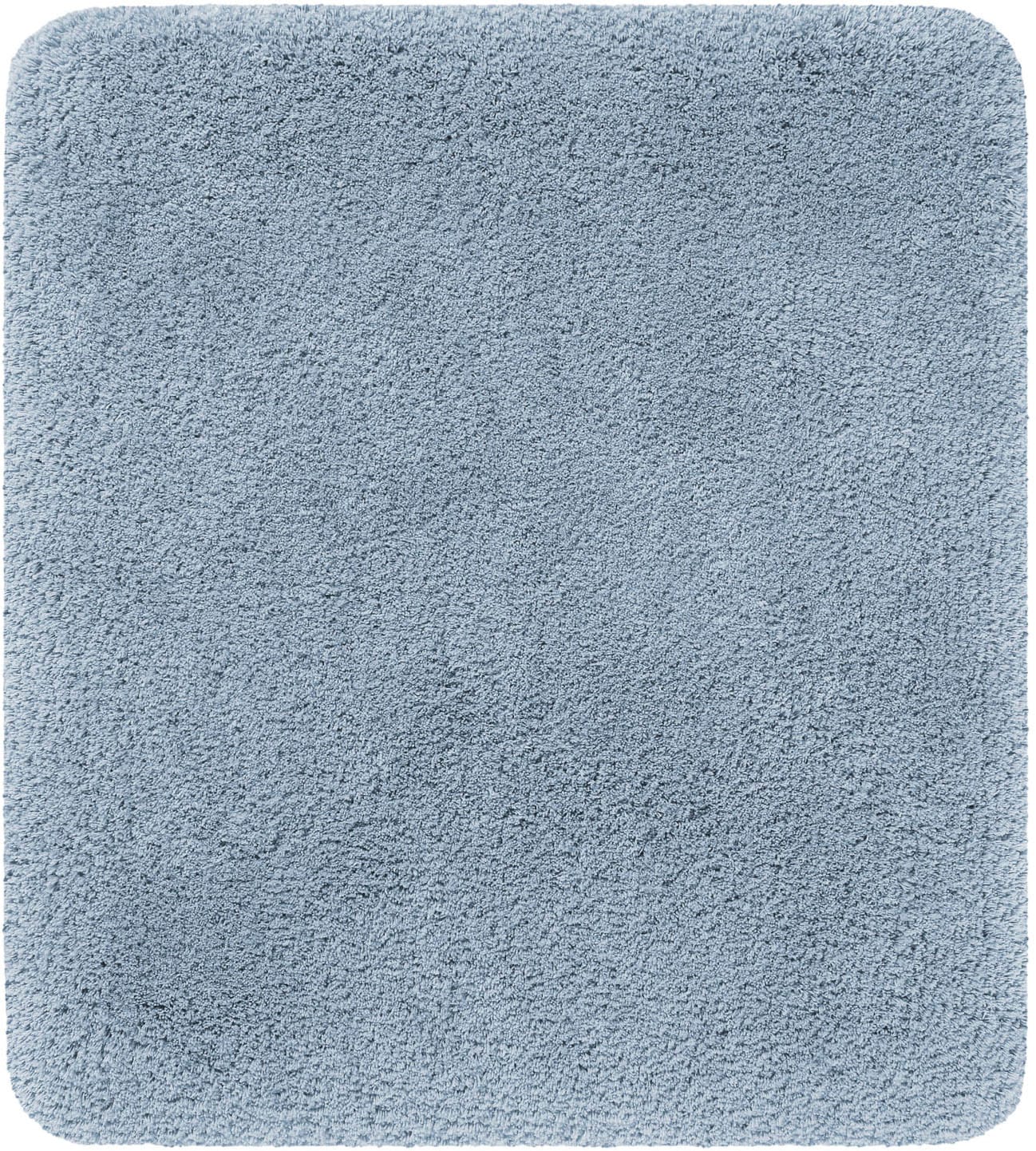 Homie Living Tapis de bain »Porto Azzurro« Höhe 30 mm revêtement antidérapant Badteppich, uni, rechteckig & rund, waschbar, Badezimmerteppich