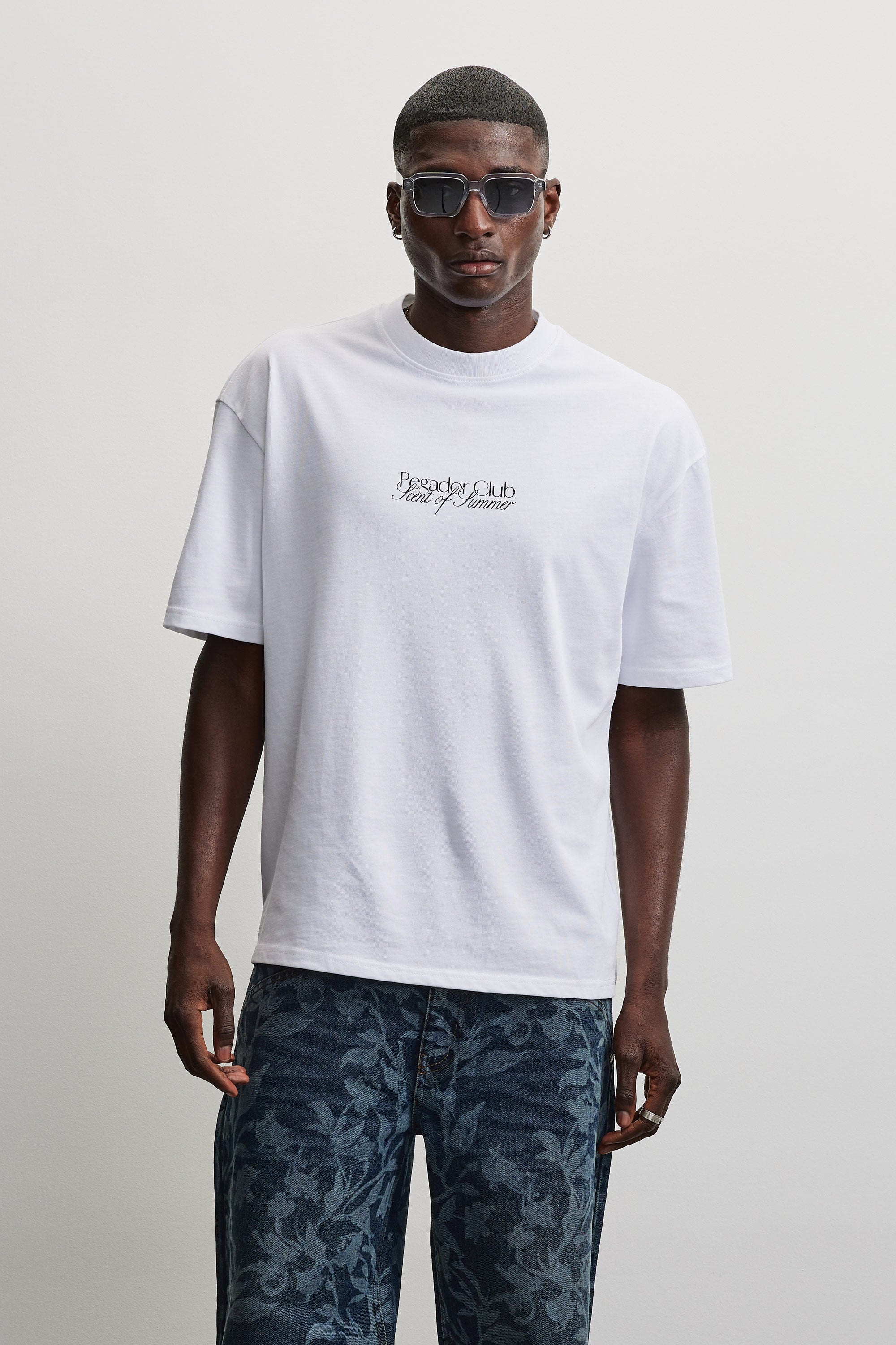 PEGADOR Shirt à col rond »RAMON OVERSIZED TEE«
