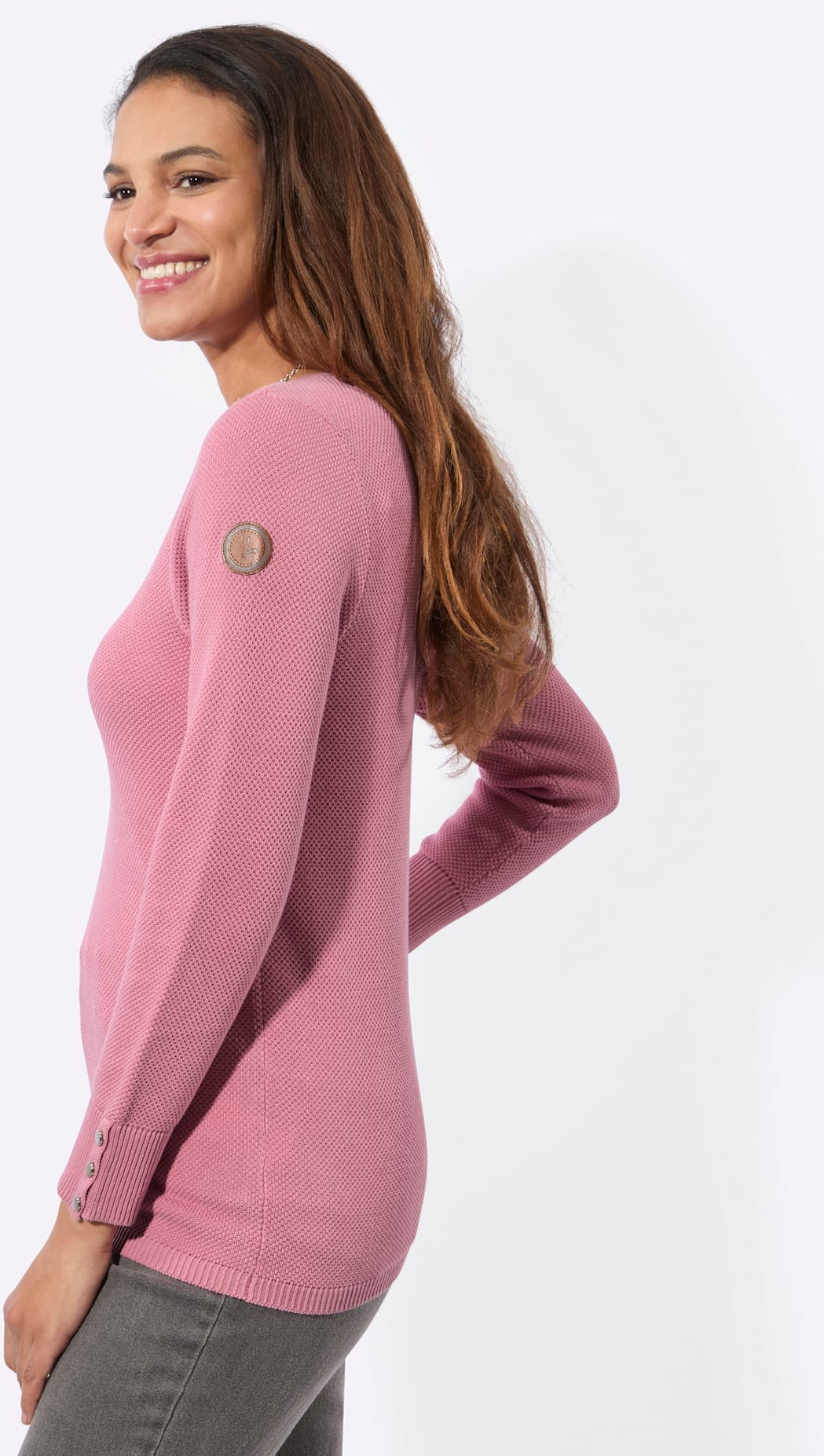 Casual Looks Pull col V »V-Ausschnitt-Pullover«