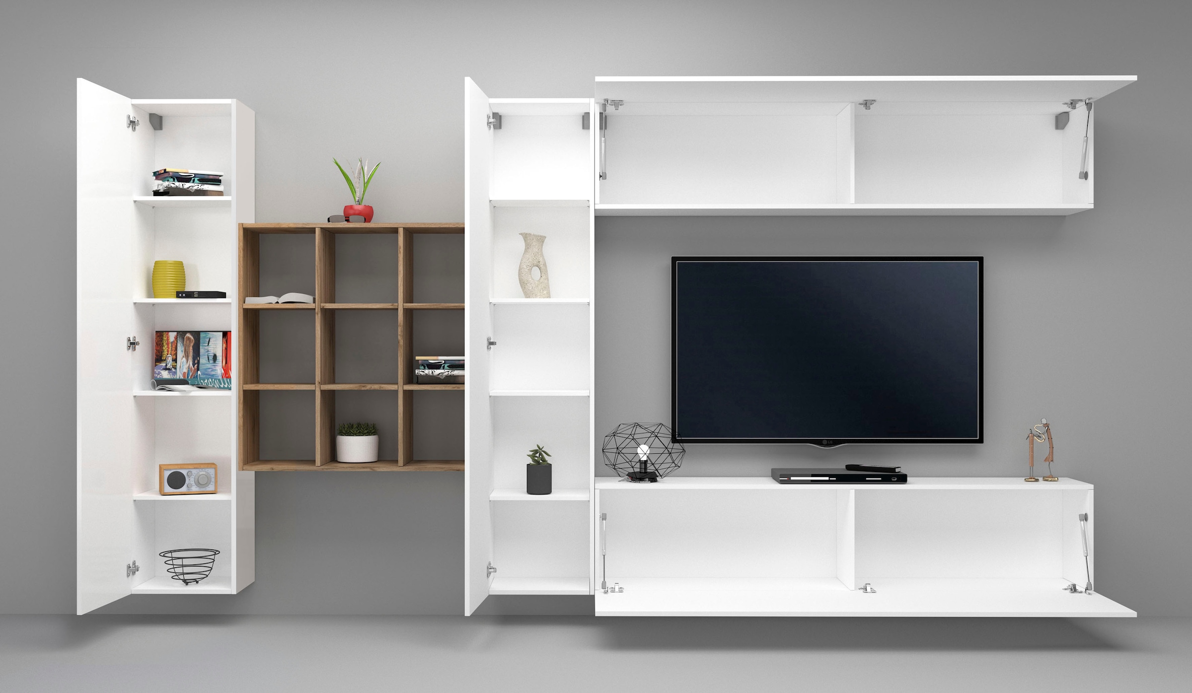 Home affaire Meuble mural »Maruska« 1 cuis tlg.