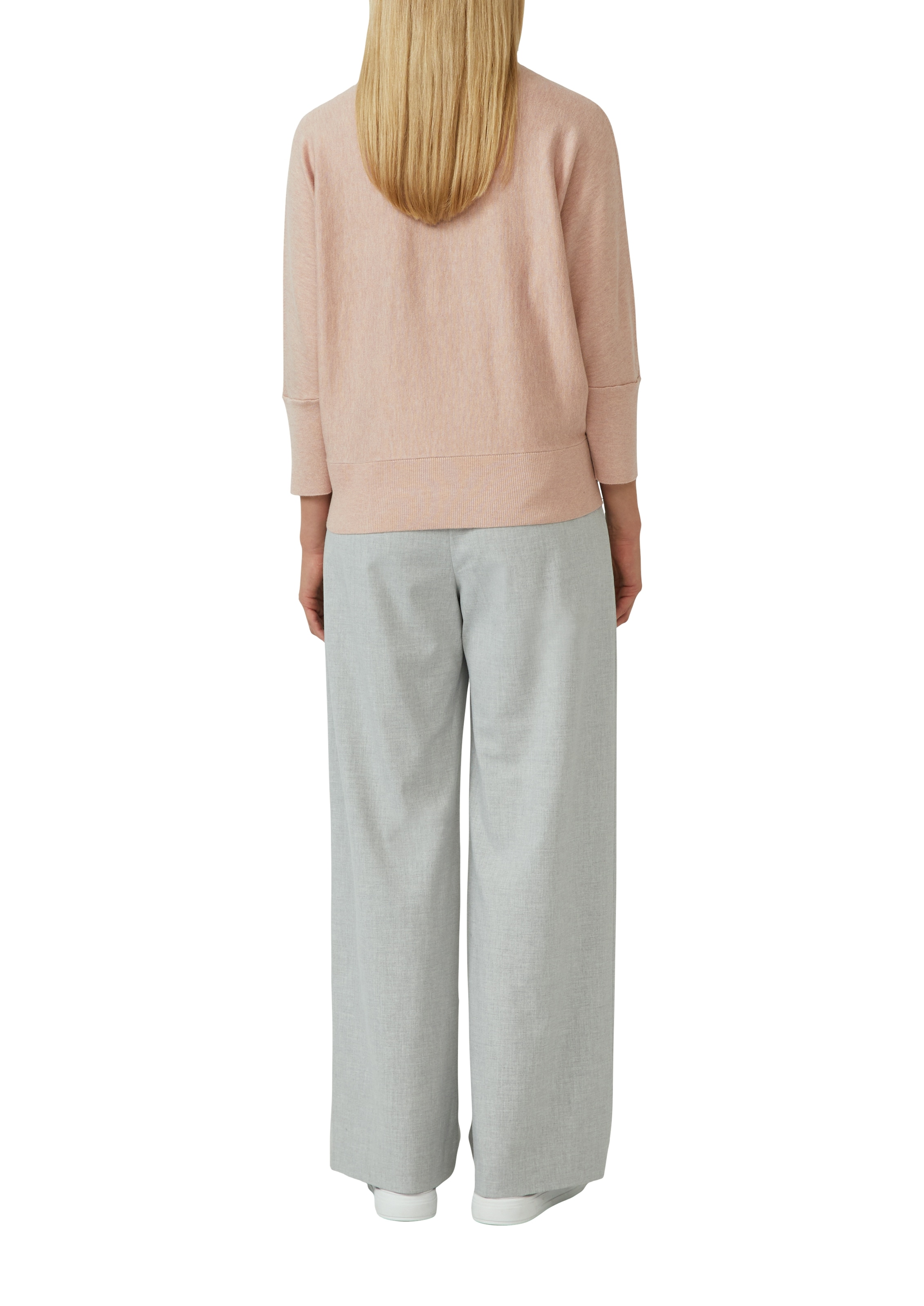 s.Oliver BLACK LABEL Strickpullover mit Fledermausärmeln