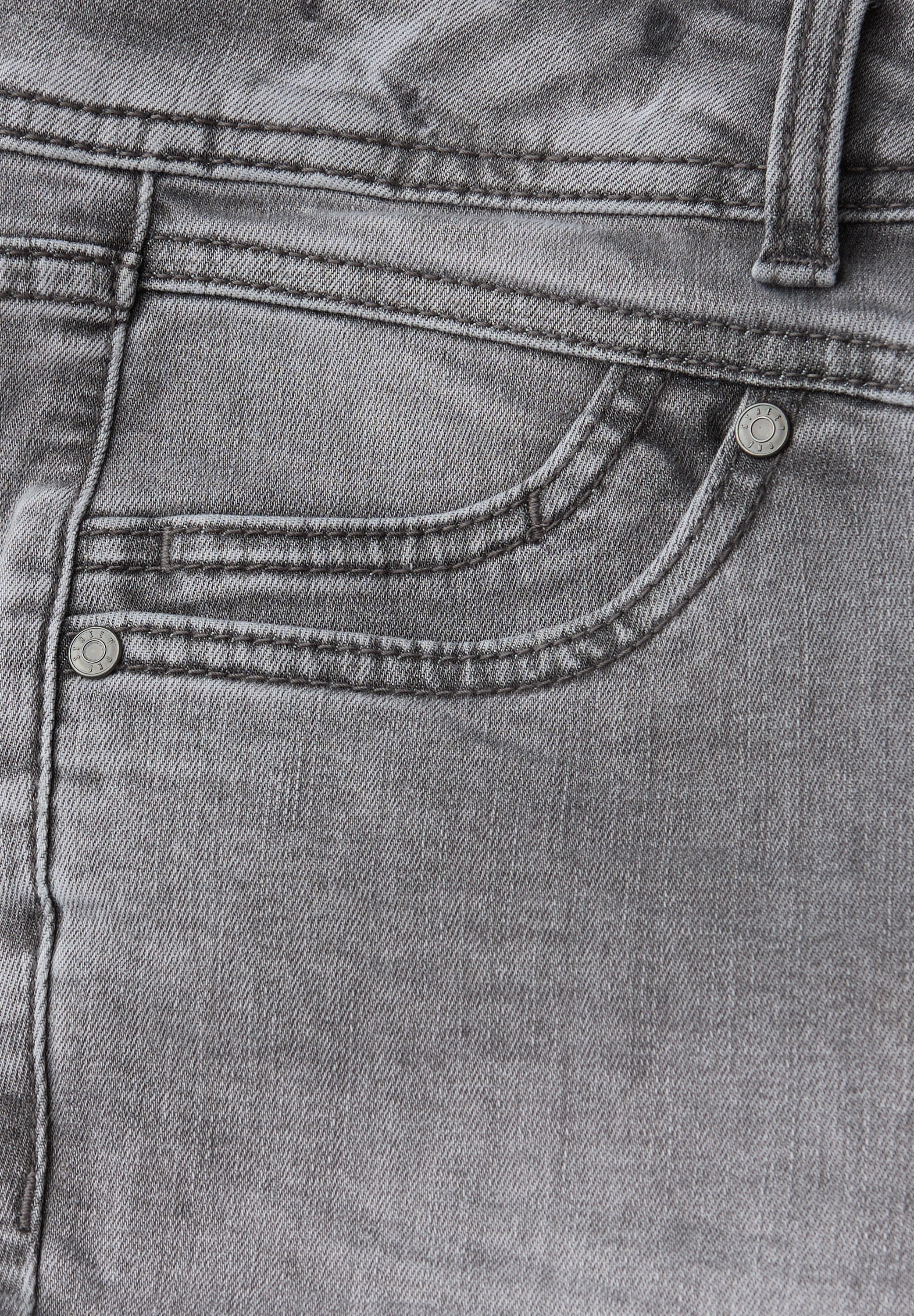 STREET ONE Jeans slim »Style York« im Five-Pocket Style