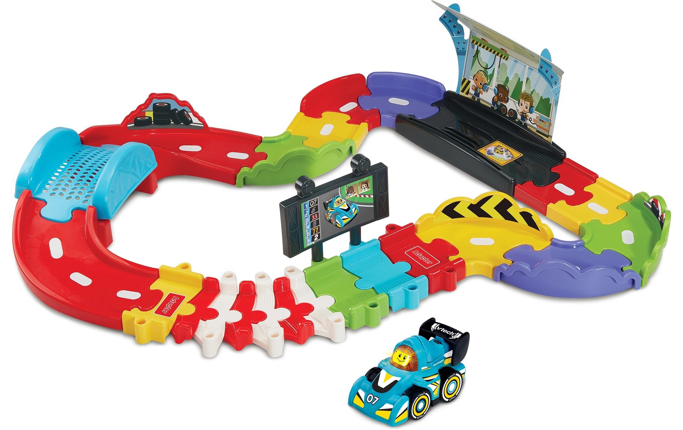 Vtech® Autorennbahn »Tut Tut Baby Flitzer - Kleine Rennstrecke« inklusive Tut Tut Baby Flitzer