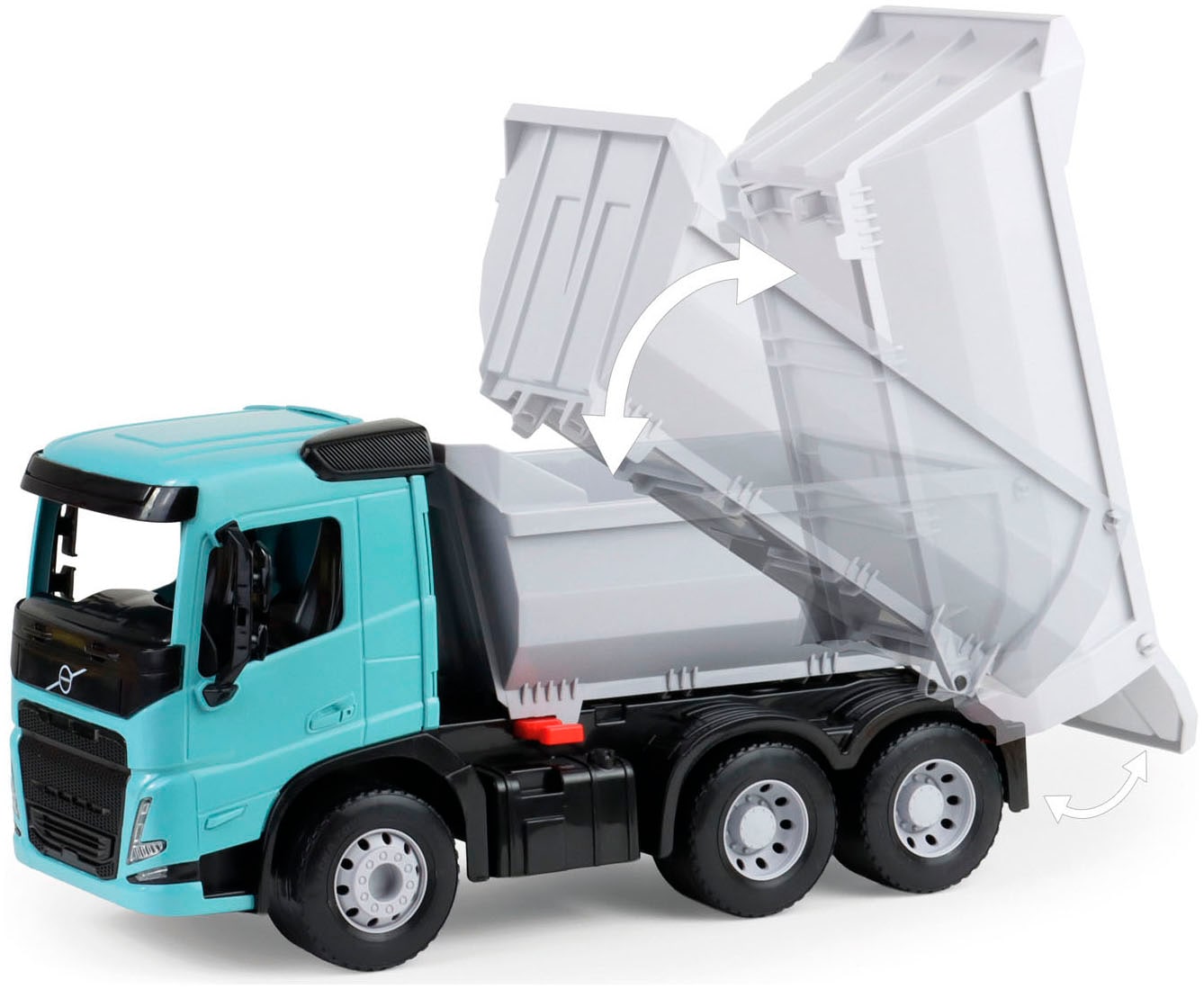 Lena® Benne à jouets »Worxx Kipper Volvo FMX« fabriqué en Europe
