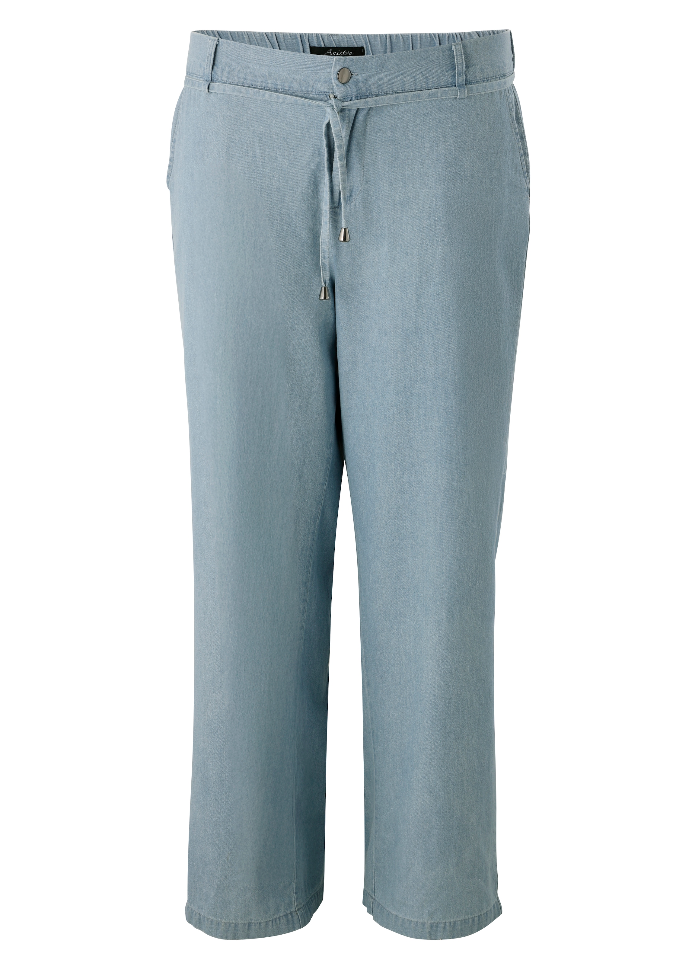 Aniston PLUS Weite Jeans mit elastischen Bund - NEUE KOLLEKTION