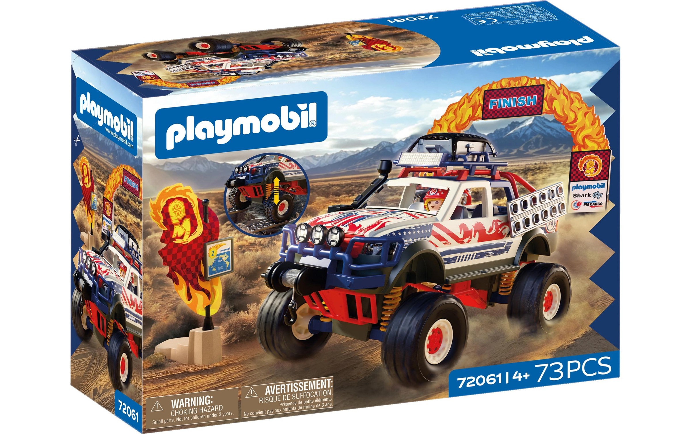 Playmobil® Konstruktions-Spielset »Offroad Truck (72061), City Action« Made in Europe