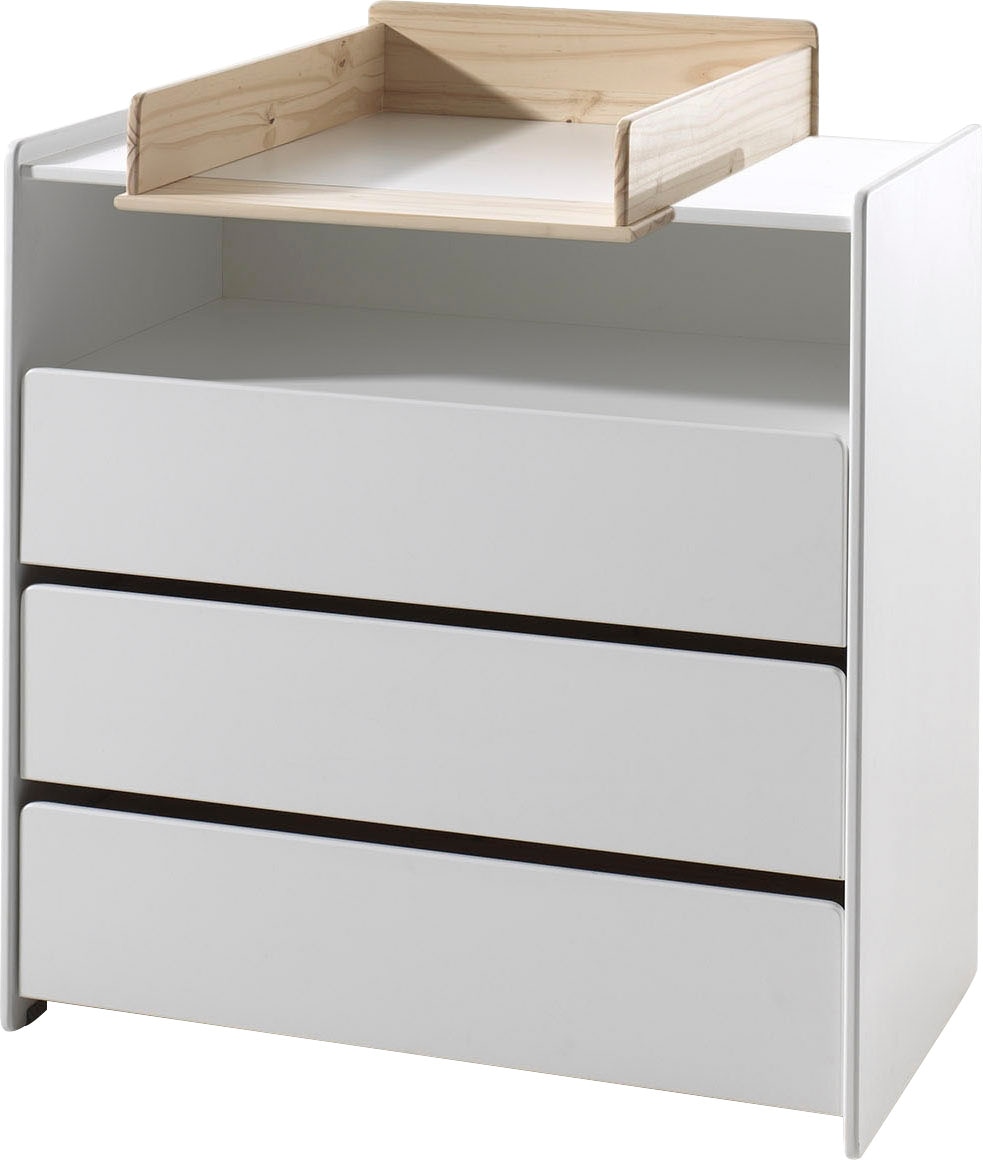 Vipack Commode à langer »Kiddy« plan à langer, sans matelas à langer, beaucoup de rangement 90 cm