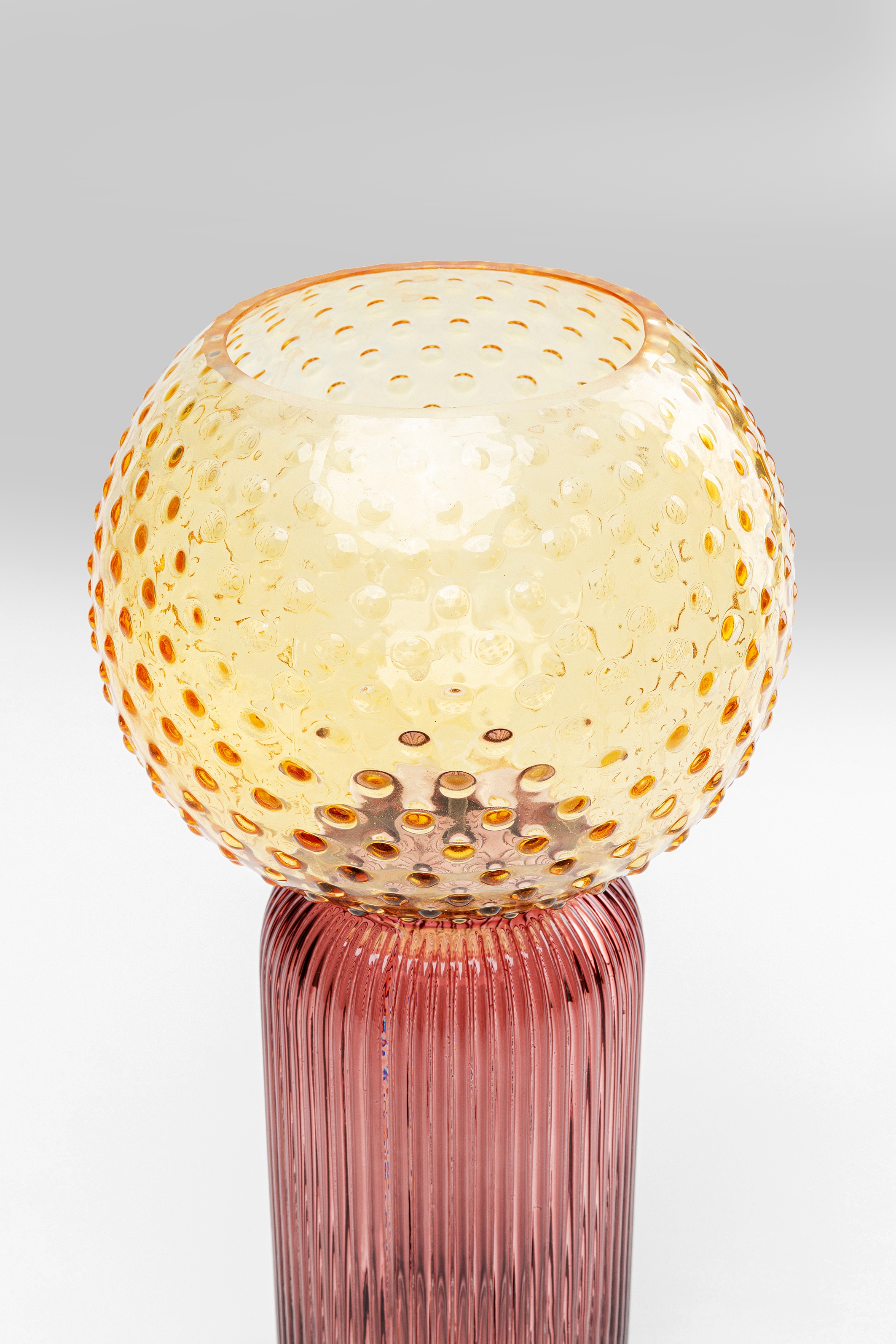 Kare Design Vase de table »Vase Marvelous Duo Gelb Lila 31cm«