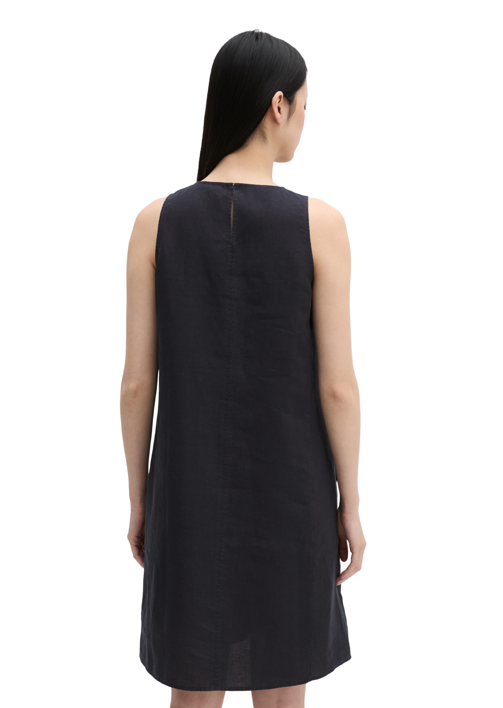 Marc O'Polo Robe fourreau Poches dans les coutures latérales shaped fit mit Eingrifftaschen, aus Leinen