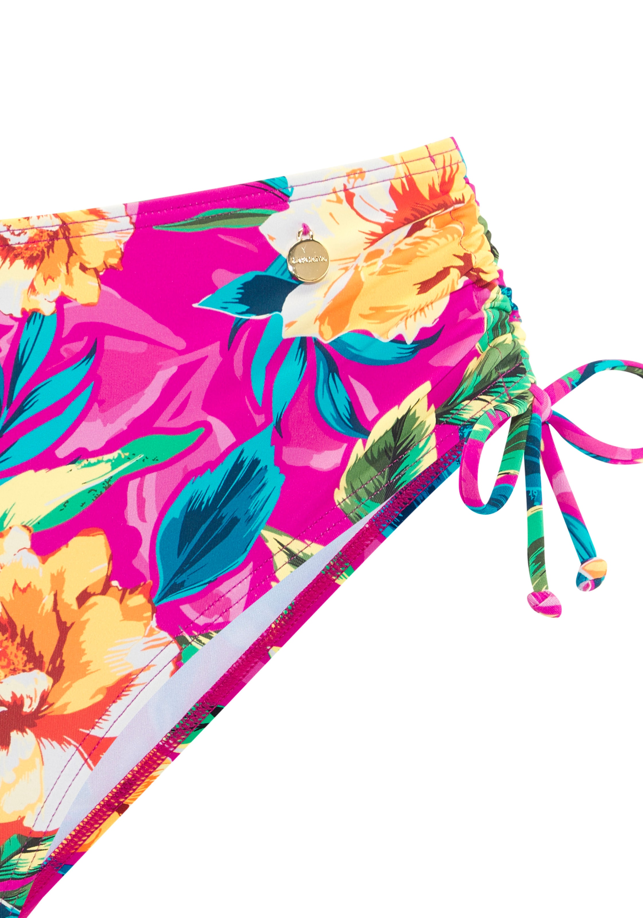 LASCANA Pantalon de bikini »Riley« mit floralem Allover-Print