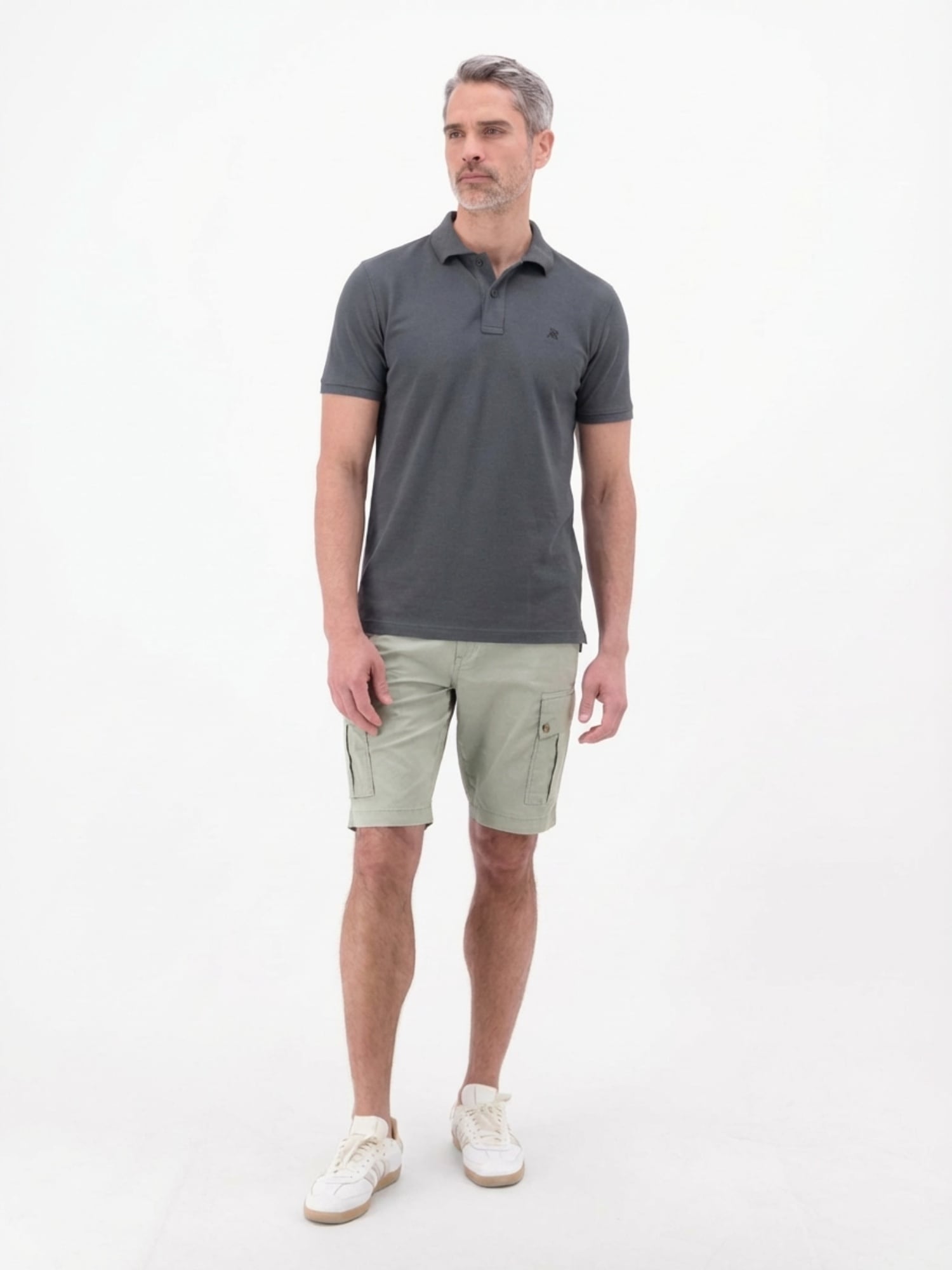 LERROS Polo »Poloshirt, COOL & DRY und Logo-Stitch« Trocknet schnell, angenehm kühl, pflegeleicht, kurzarm, einfarbig