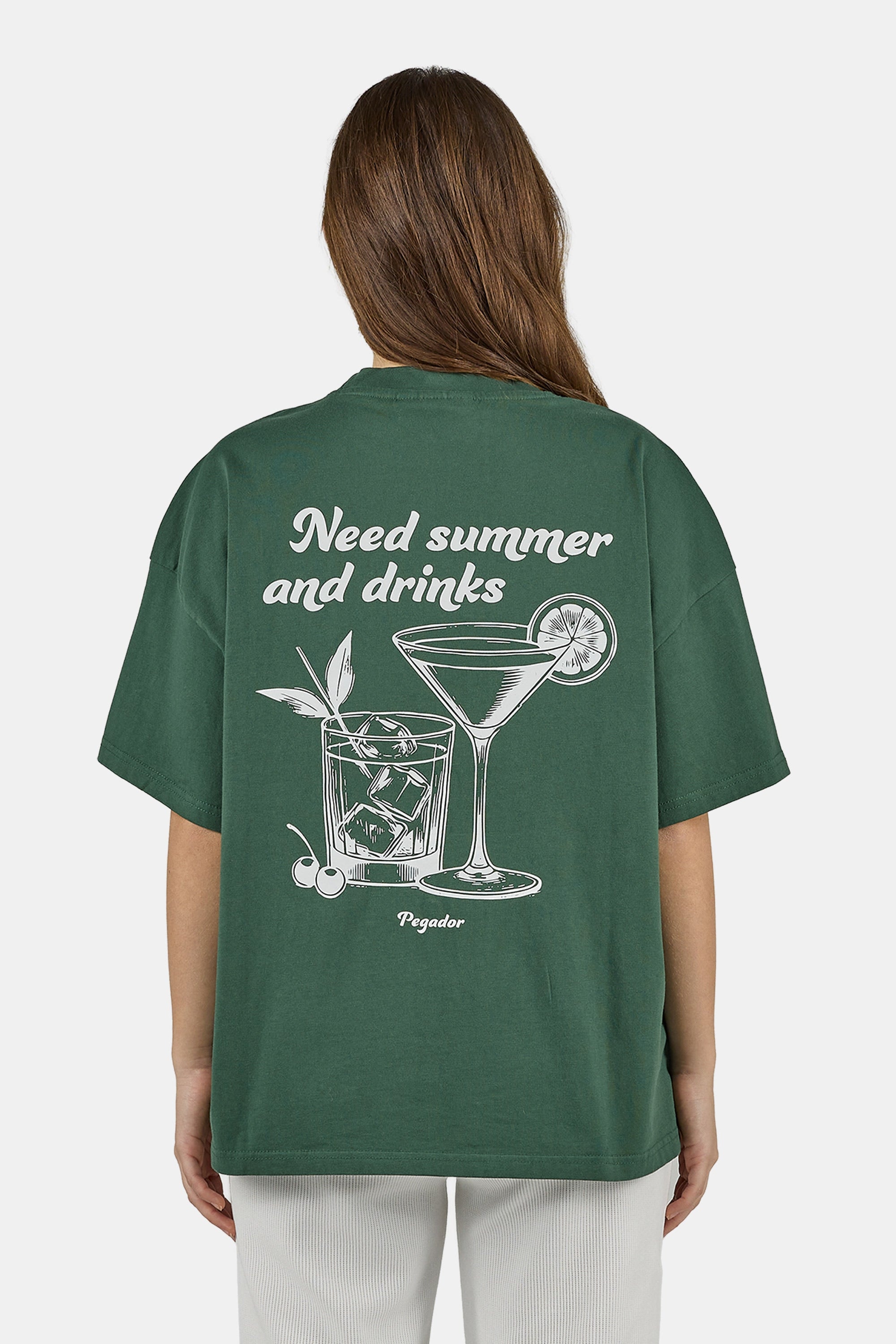 PEGADOR T-shirt »Brielle Heavy Oversized Tee« Coton, oversize