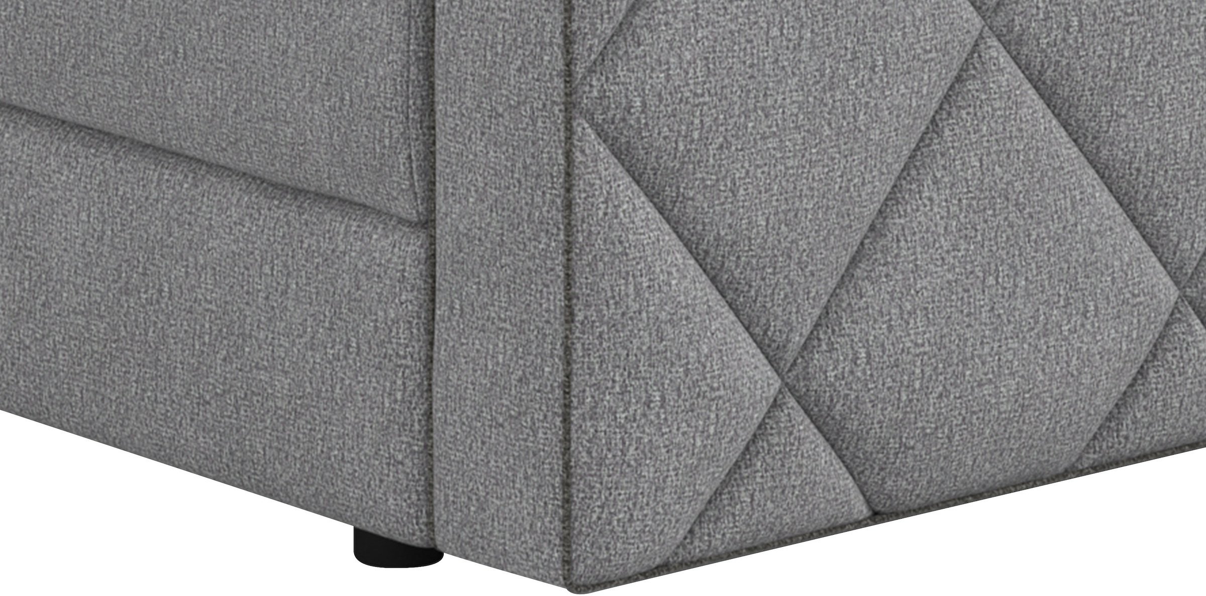COTTA Lit boxspring »Tower inkl. Bettkasten, mit Keder in abgesetzter Farbe« disponible en différentes largeurs, duretés et couleurs