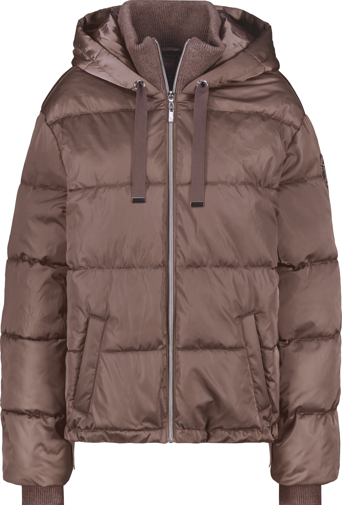 Monari Steppjacke »Jacke Stepp« mit Kapuze Regular fit mit Stehkragen und Kapuze