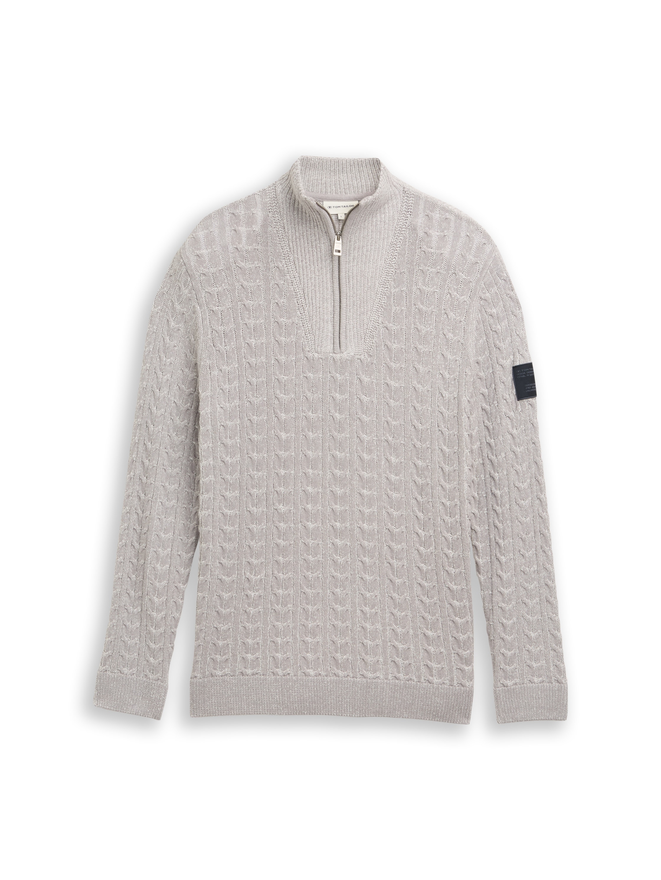 TOM TAILOR Troyer , mit Rippbündchen
