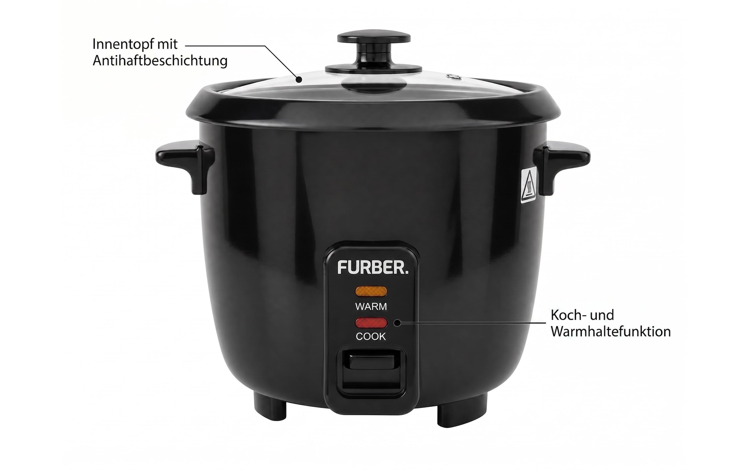 FURBER Cuiseur à riz »REN 0.6 l«