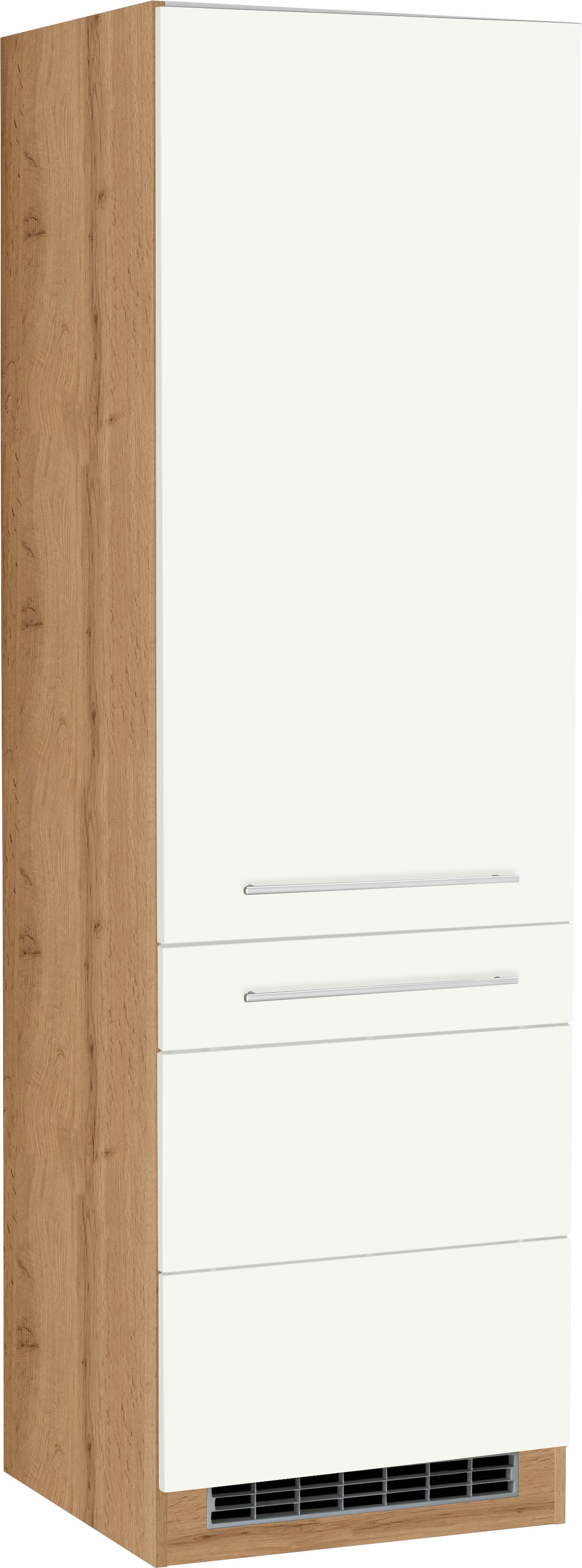 KOCHSTATION Armoire réfrigérée encastrable »KS-Wien« 60 cm de large, 200 cm de haut, adapté pour combiné réfrigérateur-congélateur encastrable