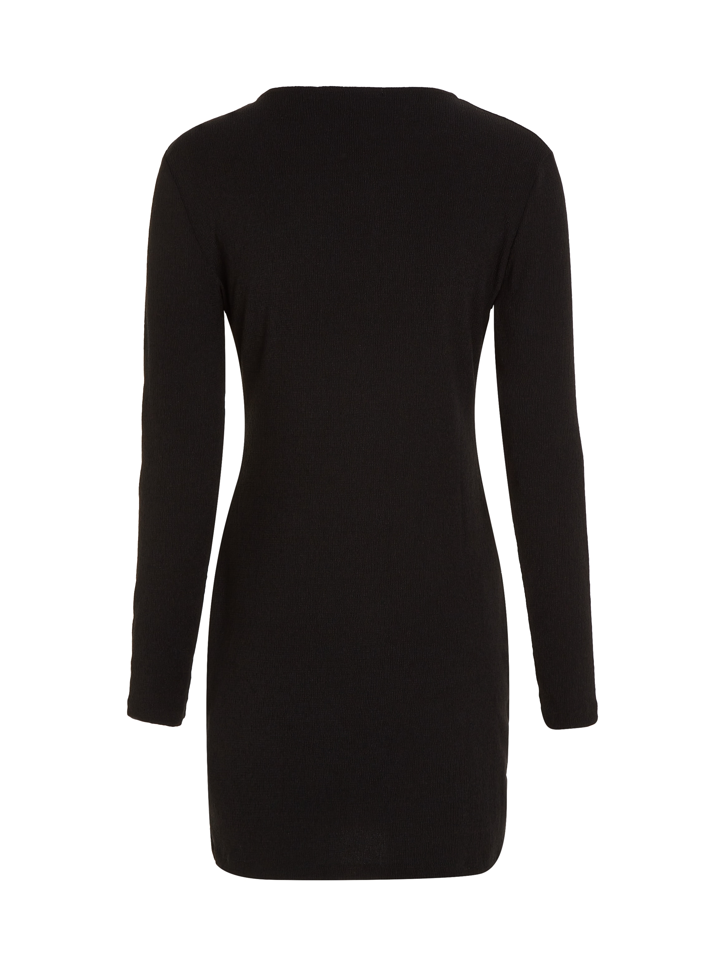 Calvin Klein Jeans Mini-robe »FRONT SPLIT WRAP LS DRESS« in Wickeloptik