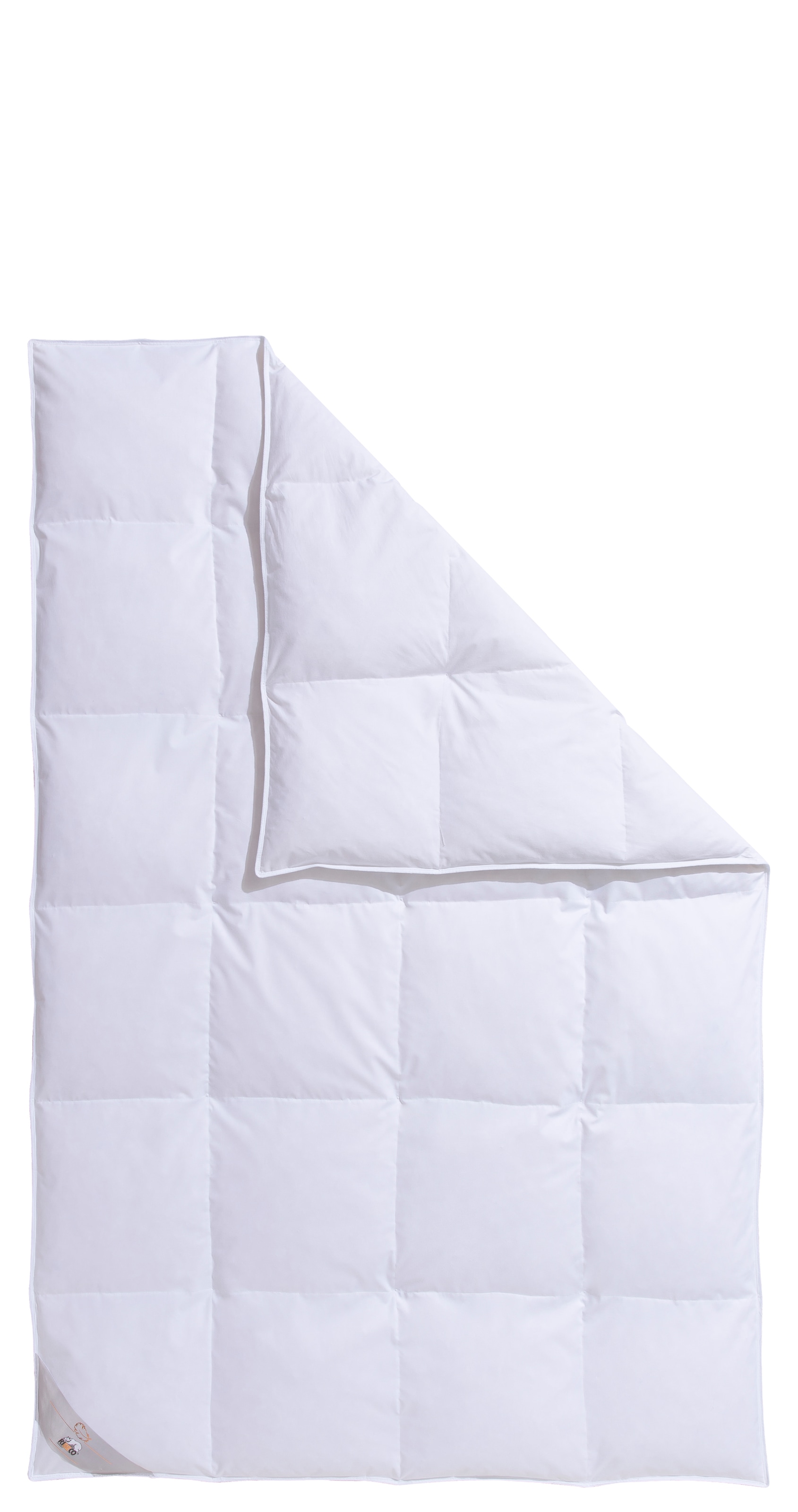 RIBECO Federbettdecke »Laram, Bettdecken für Sommer oder Winter, Made in Germany« leicht Füllung 90 % Federn, 10 % Daunen 1 Stk. tlg. Super Preis-Leistung, Bettdecke 135x200 cm oder 155x220 cm, Decke