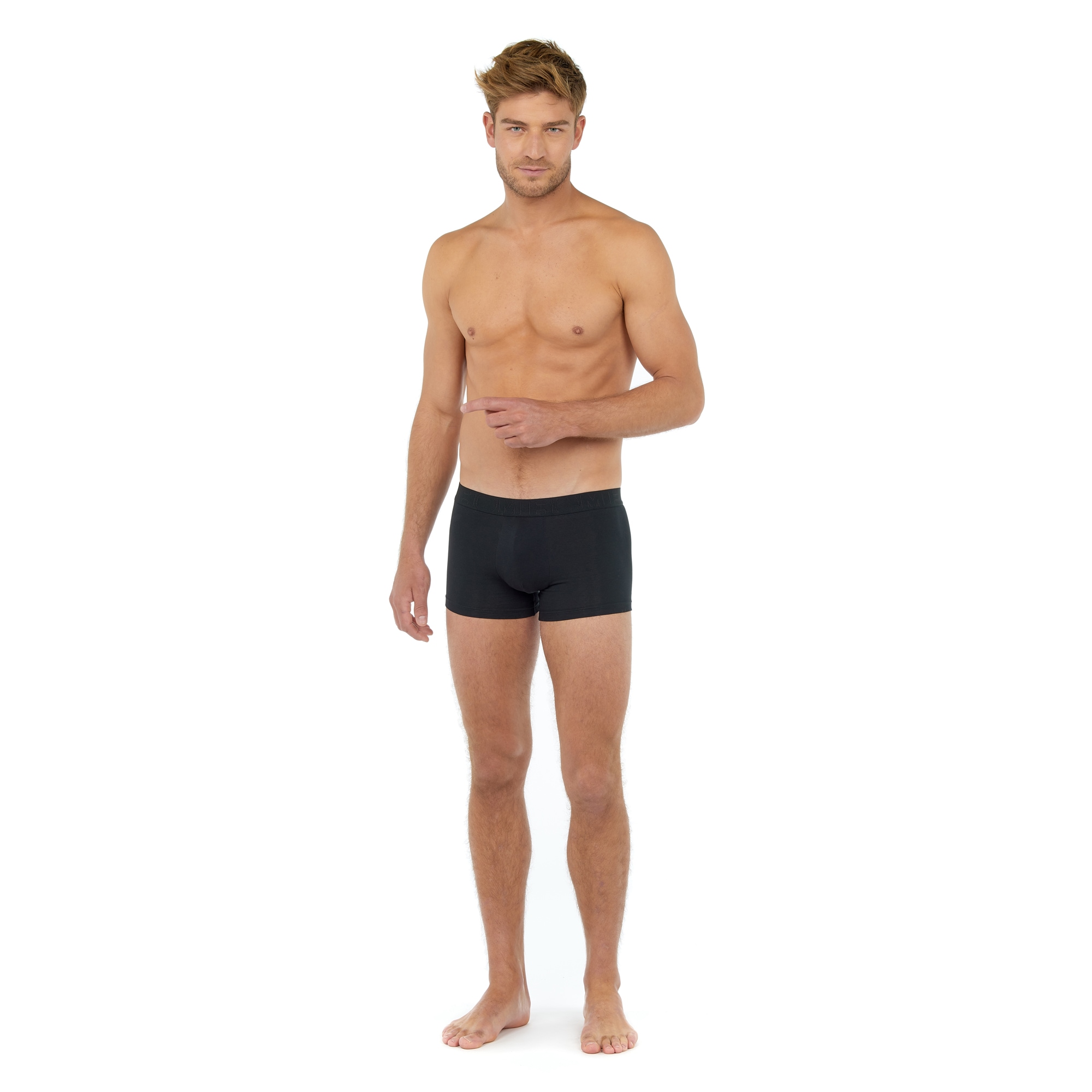 Hom Boxershorts »Tonal« 3er Pack,  Cotton-Mix, elastisch,