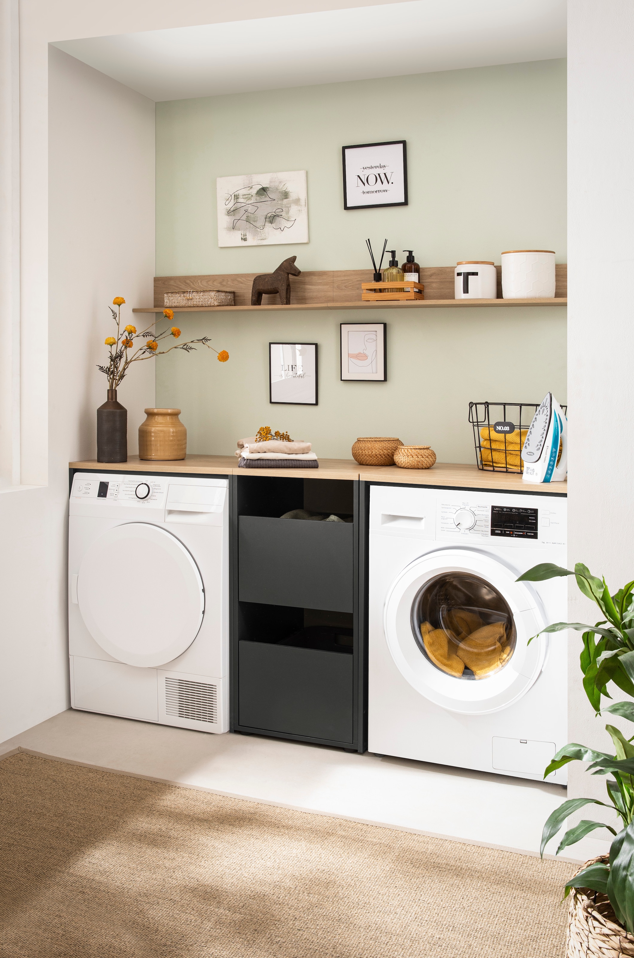 Schildmeyer Wandregal »Solea« Breite 80 cm, Dekor mit fühlbarer Holzstruktur