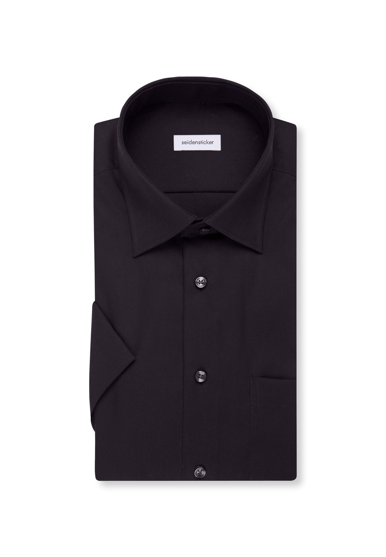 seidensticker Chemise d'affaires »Schwarze Rose« col Kent 1/2 Regular uni