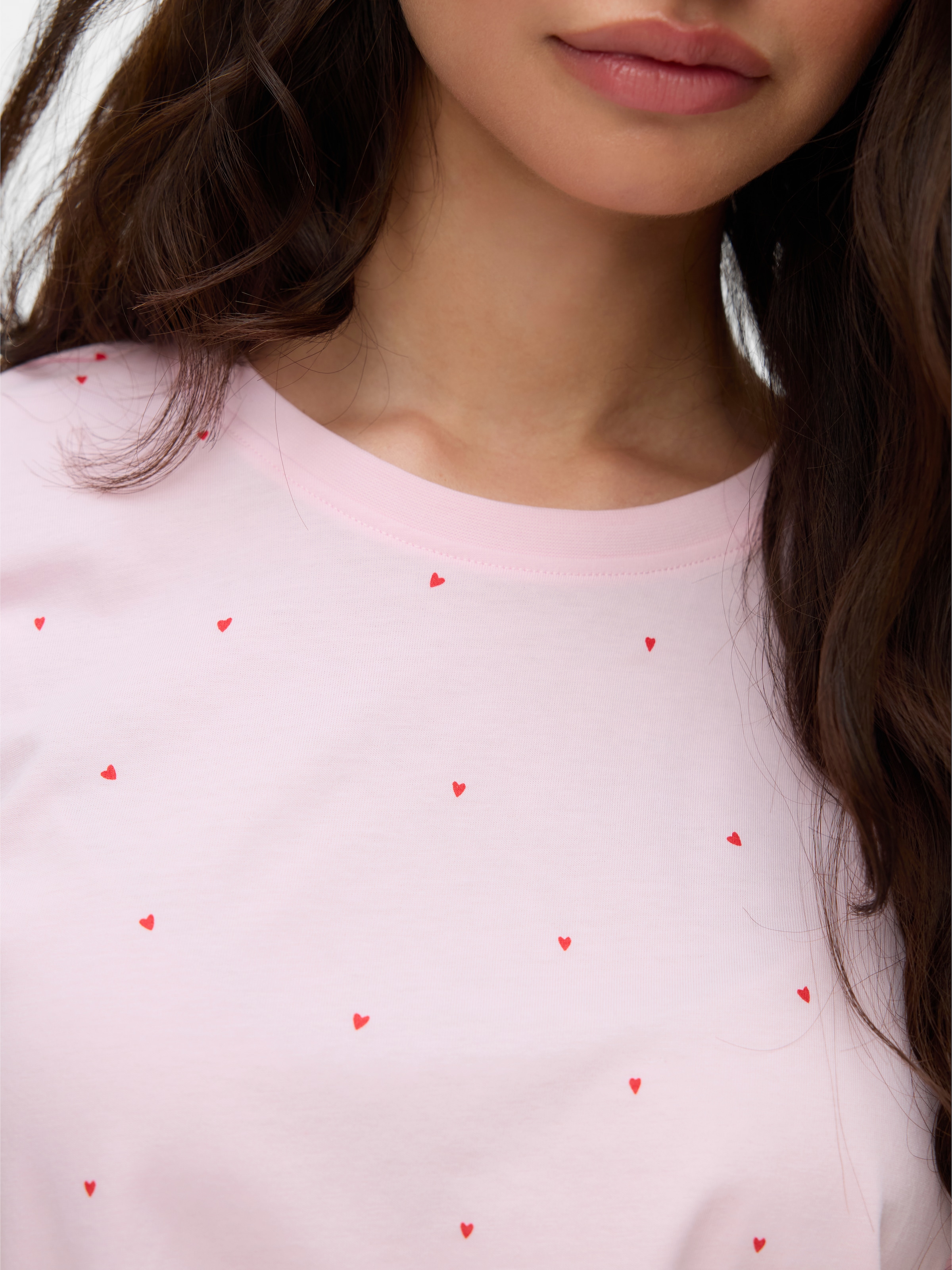 Vero Moda T-shirt à manches courtes »VMPAULINA AOP SS T-SHIRT GA JRS NOOS« Baumwolle, regular fit