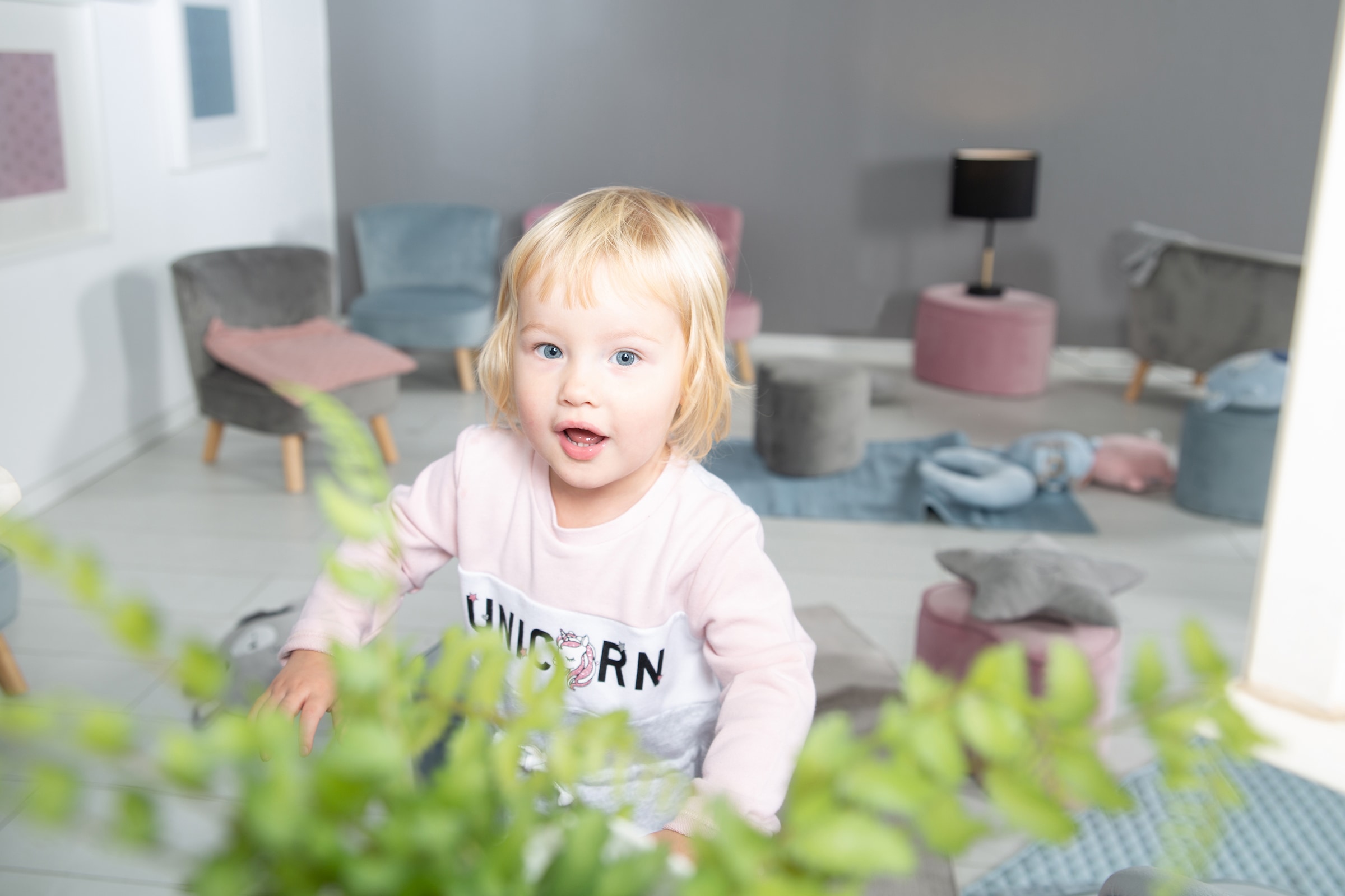roba® Fauteuil pour enfant »Lil Sofa« mit Holzfüssen