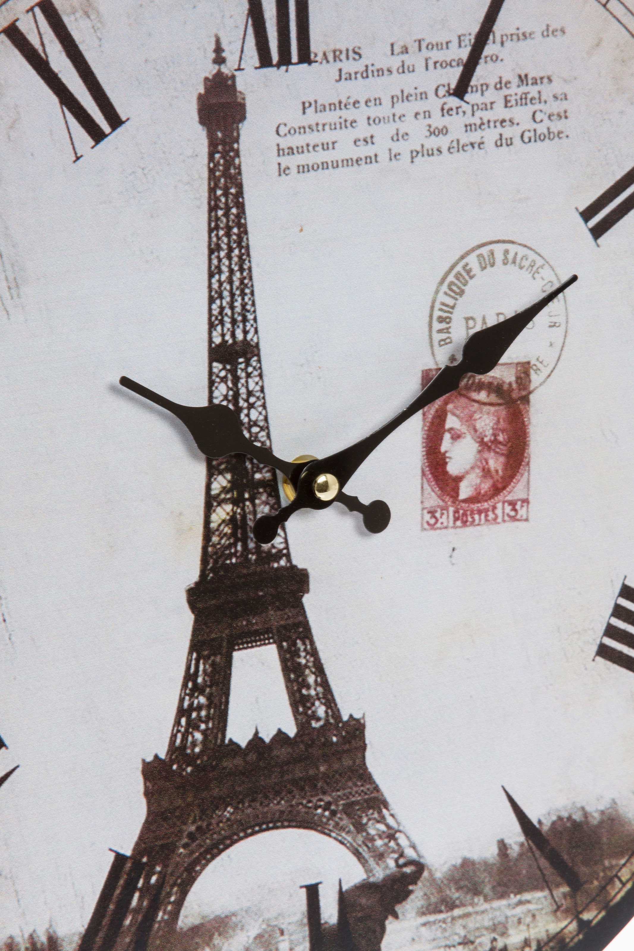 Myflair Möbel & Accessoires Horloge murale »"Eiffelturm II"« römische Ziffern, 33,8 cm