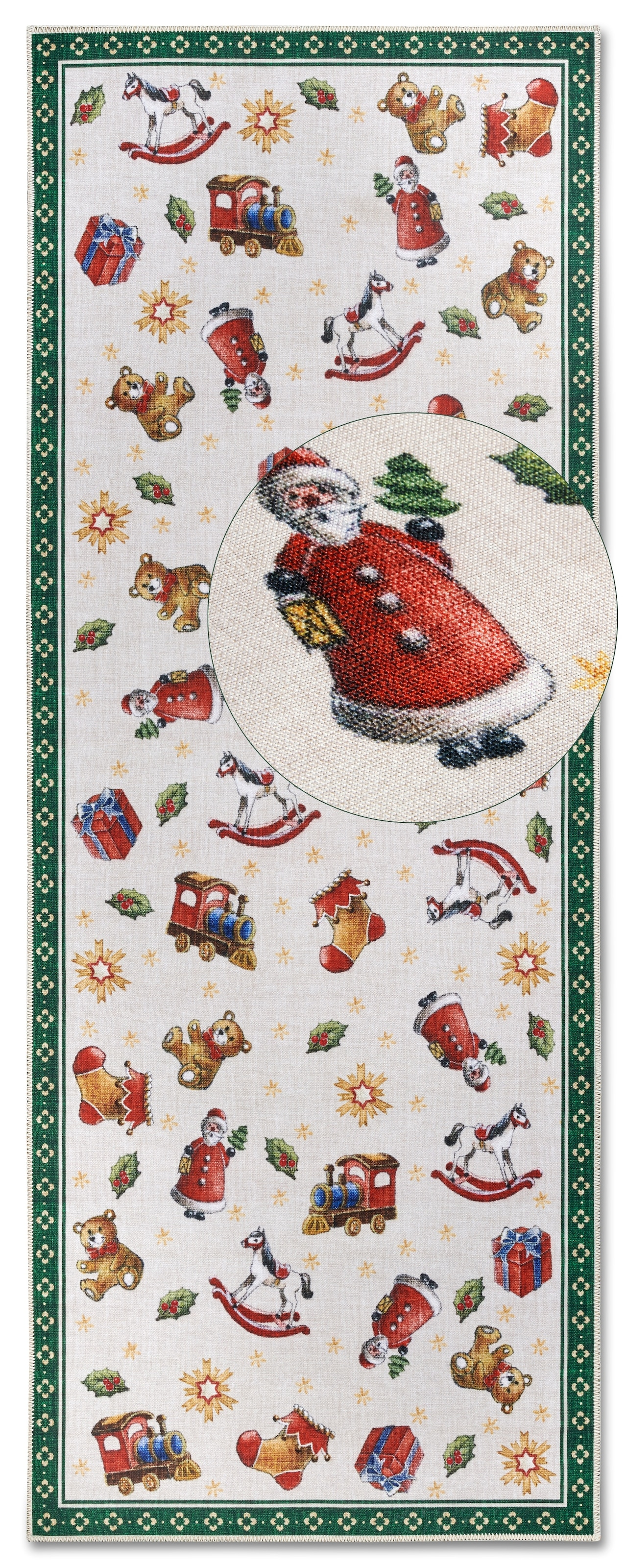 Villeroy & Boch »Nostalgic Toy's Delight, eckig, rund und Läufer« 3 mm Höhe Weihnachten, Wohnzimmer, Flur, Geschenk, Toys Delight, Dekoration