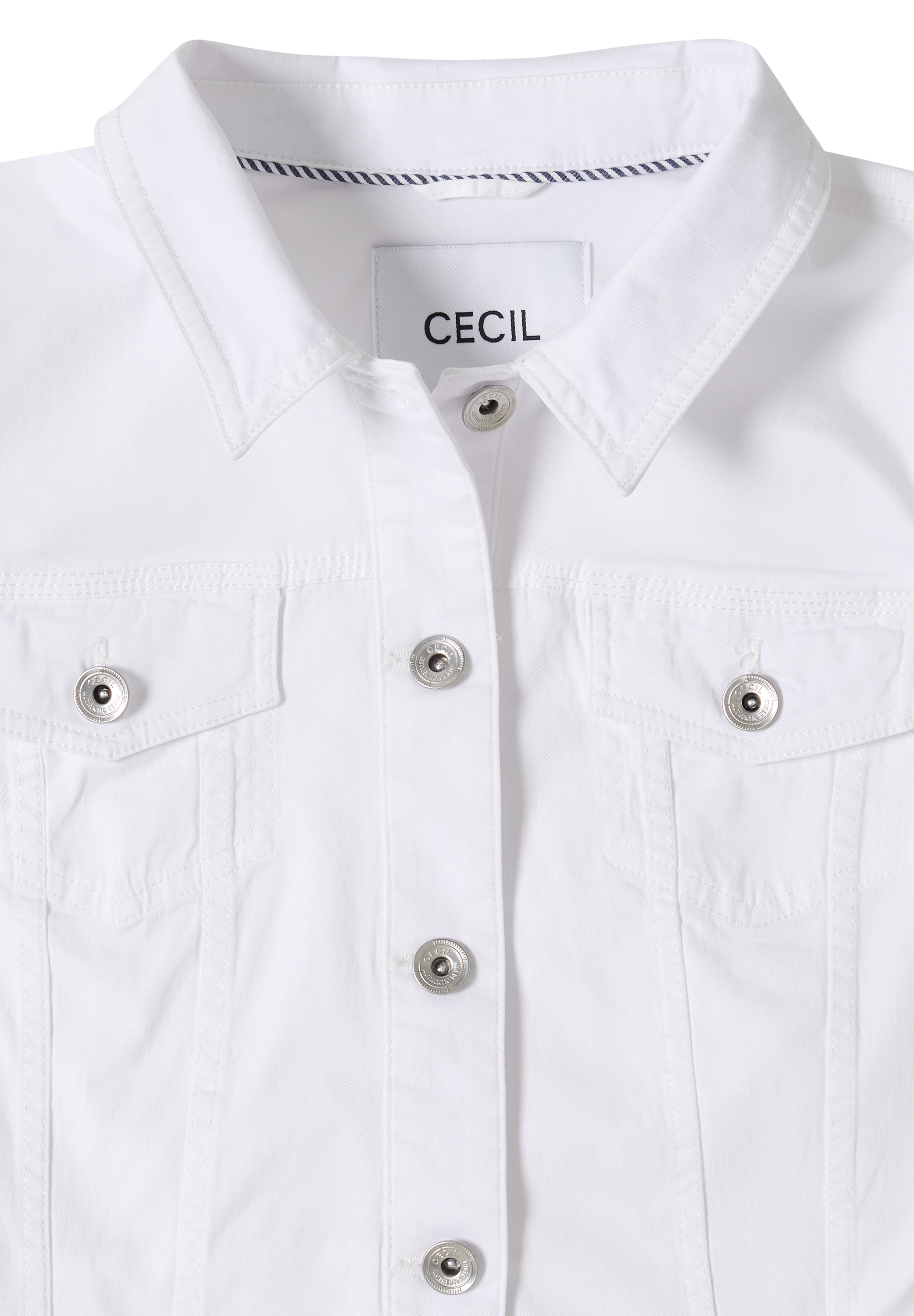 Cecil Veste en jean avec poches poitrine