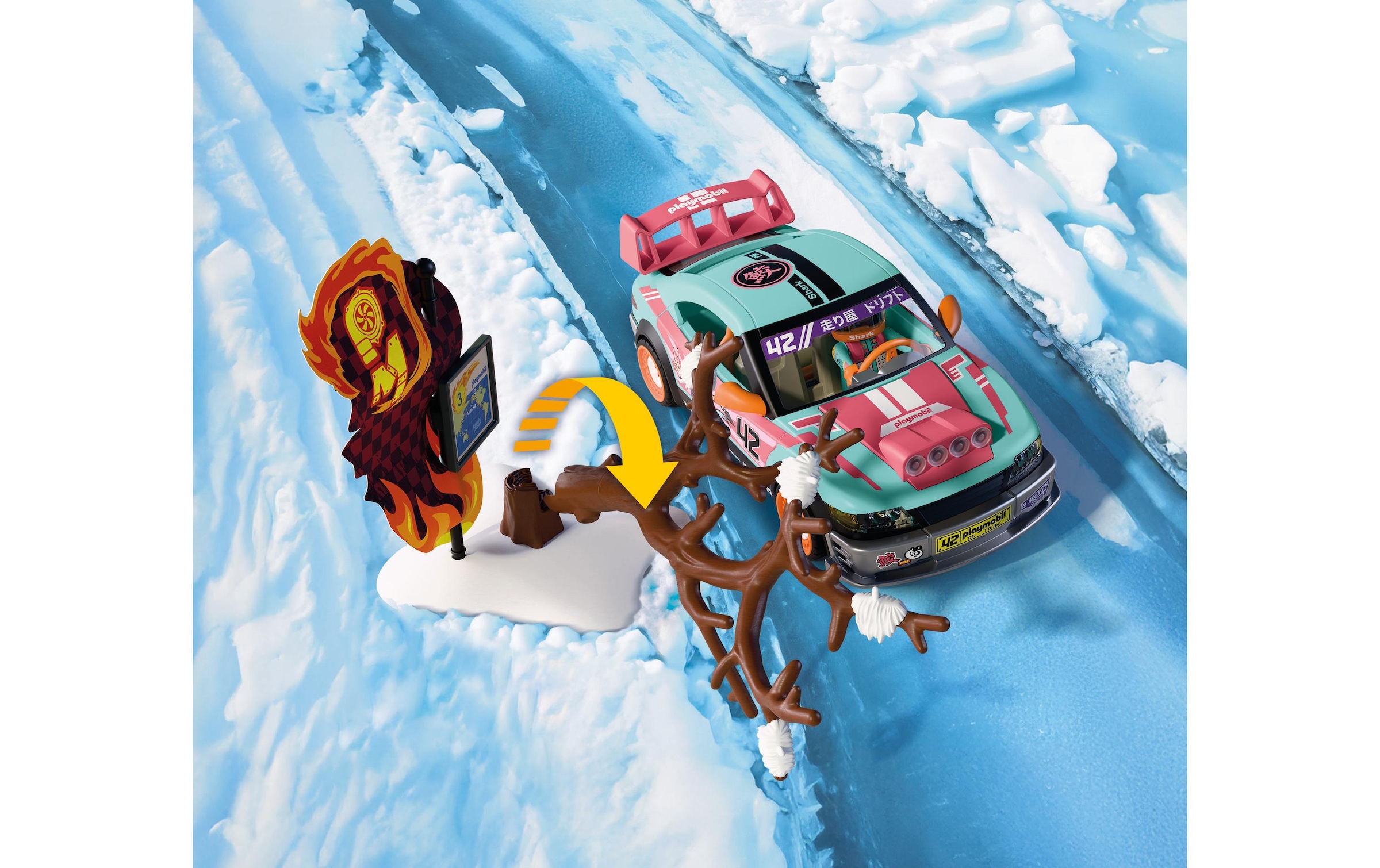 Playmobil® Konstruktions-Spielset »Offroad Tuningcar (72062), City Action« Made in Europe