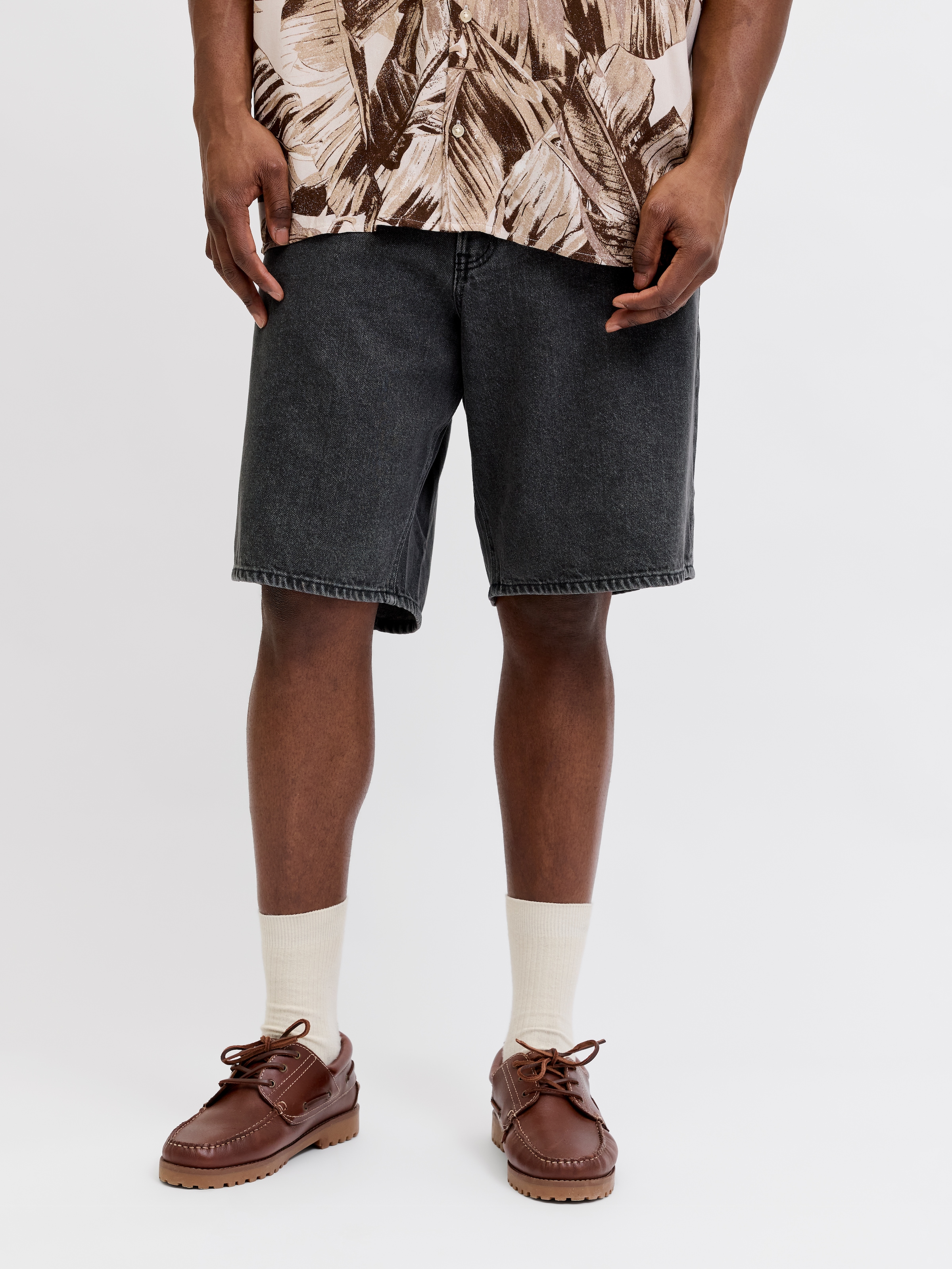 Jack & Jones PlusSize Jeansbermudas »JJITONY JJORIGINAL SHORT« Five-Pocket-Design, relaxed fit