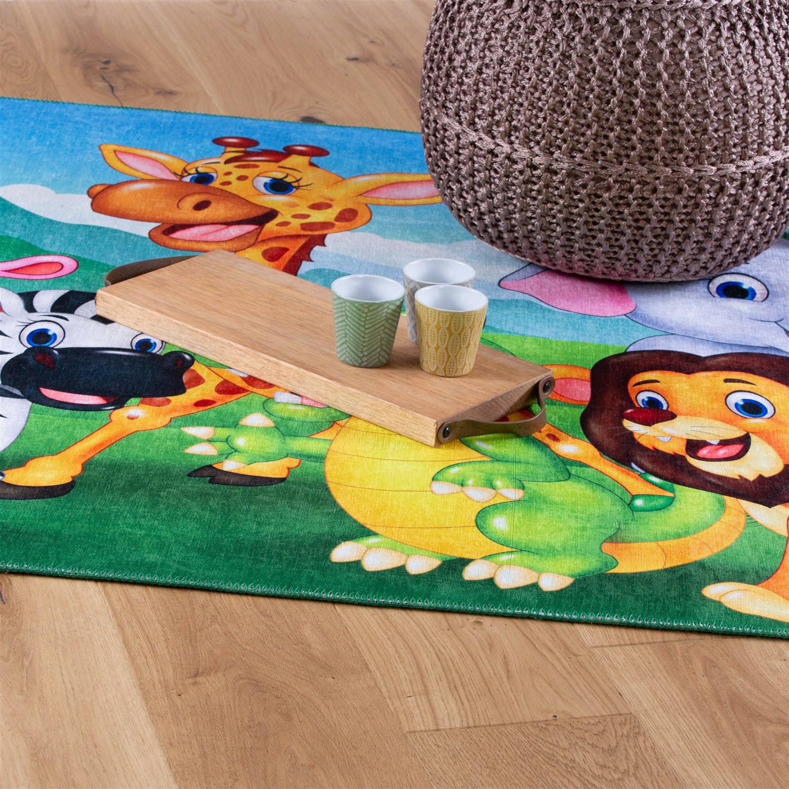 Kayoom Tapis pour enfants »Sympathy Kids 249« Rectangulaire 5 mm Höhe Kurzflor