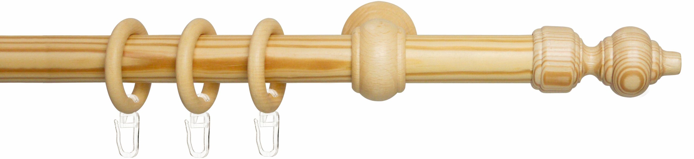 Good Life Gardinenstange »Trend« Ø 28 mm 1 läufig-läufig Fixmass