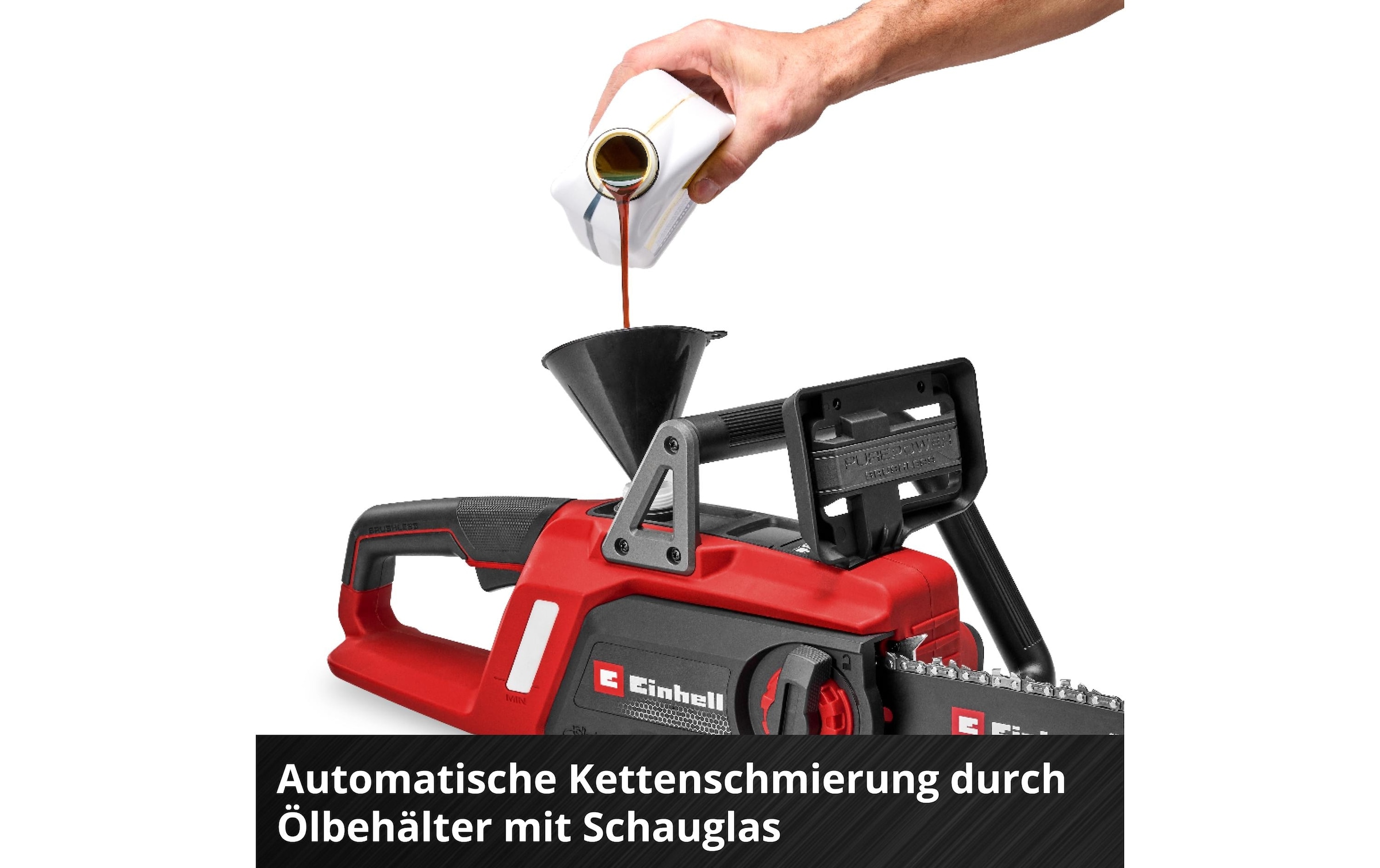 Einhell Tronçonneuse à batterie »Einhell GE-LC 18/25 Li BL-Solo Akku, bürstenlos, 25 cm«